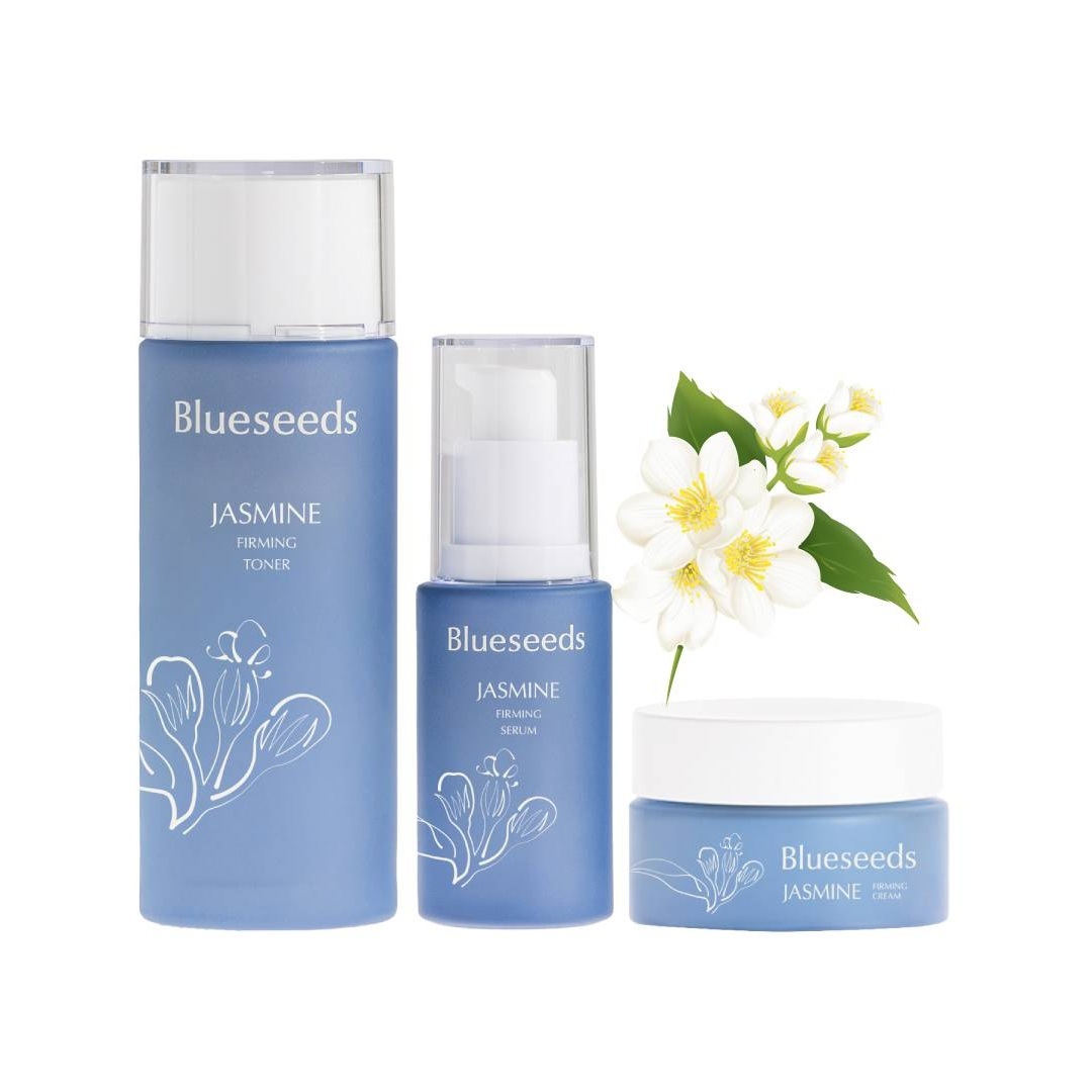 妍萃茉莉緊緻保養系列 3入套組 (活膚液100ml+精華液30ml+乳霜30g)