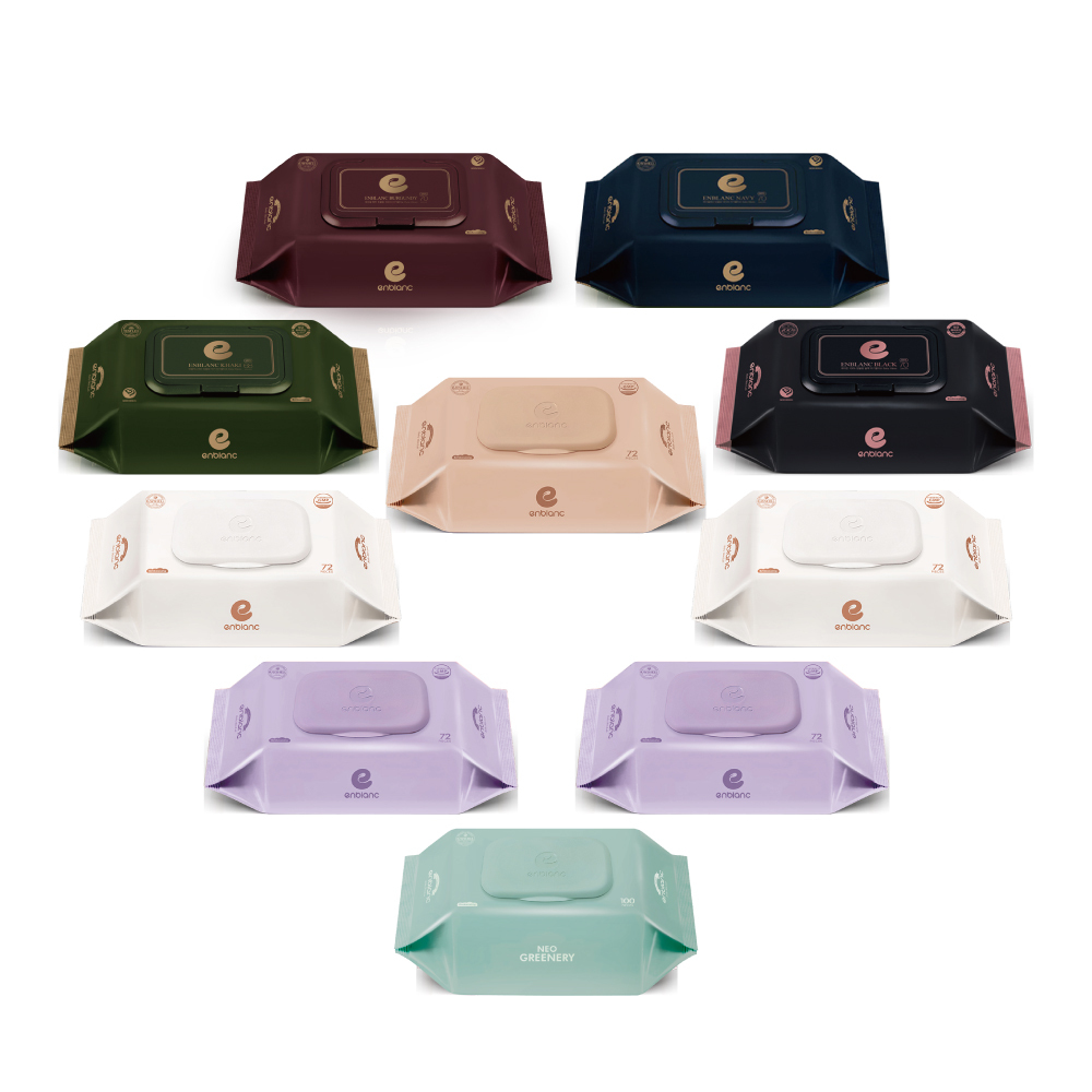 ENBLANC 綜合大包濕紙巾組合｜10包入 (738抽)