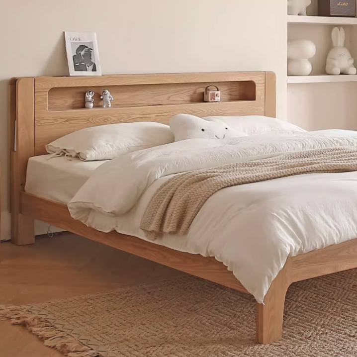 〖特惠款〗夜光實木床架 FP-0145