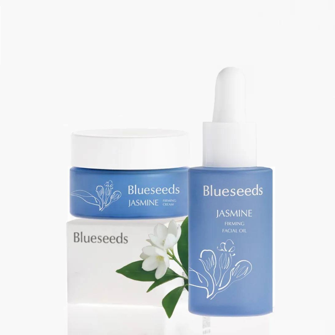 妍萃茉莉緊緻2件組 (精油露30ml + 乳霜30g)