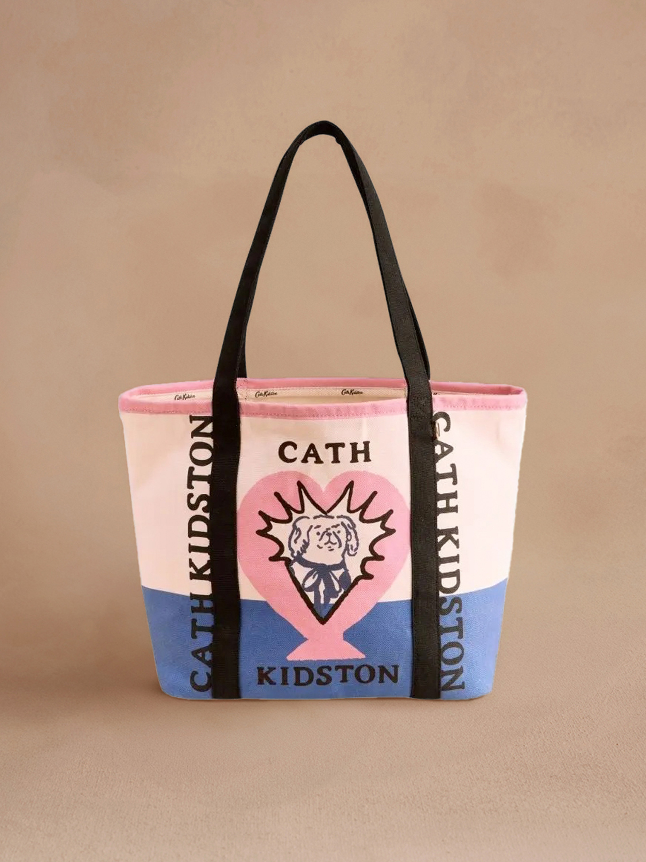 Retro Posters 寬版圖案托特包