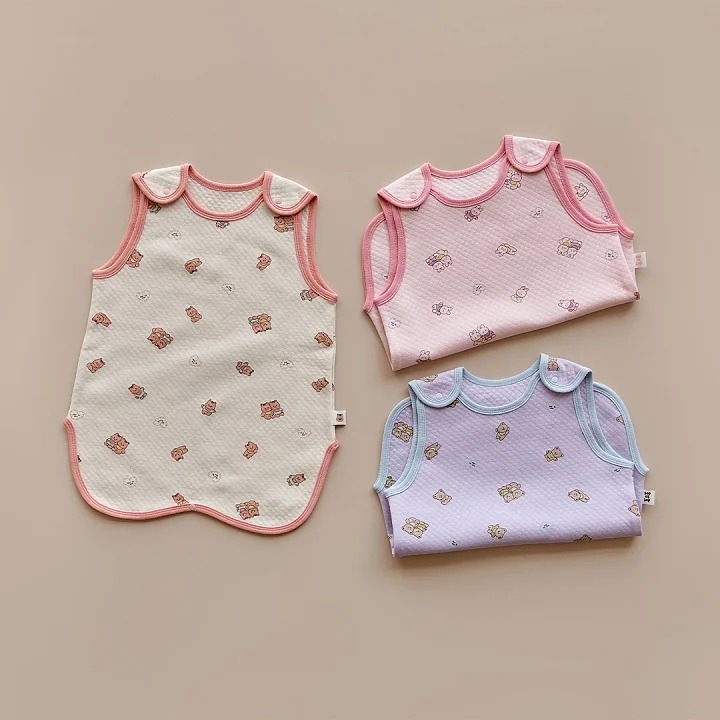 25F/W DTD親暱奶萌寶貝系列-絎縫棉睡眠馬甲