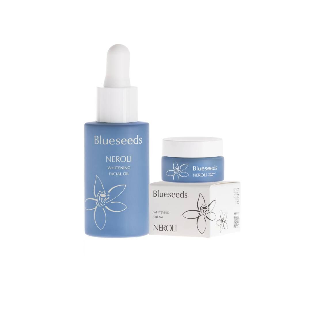 淨緻橙花潤白2件組 (精油露30ml + 乳霜30g)