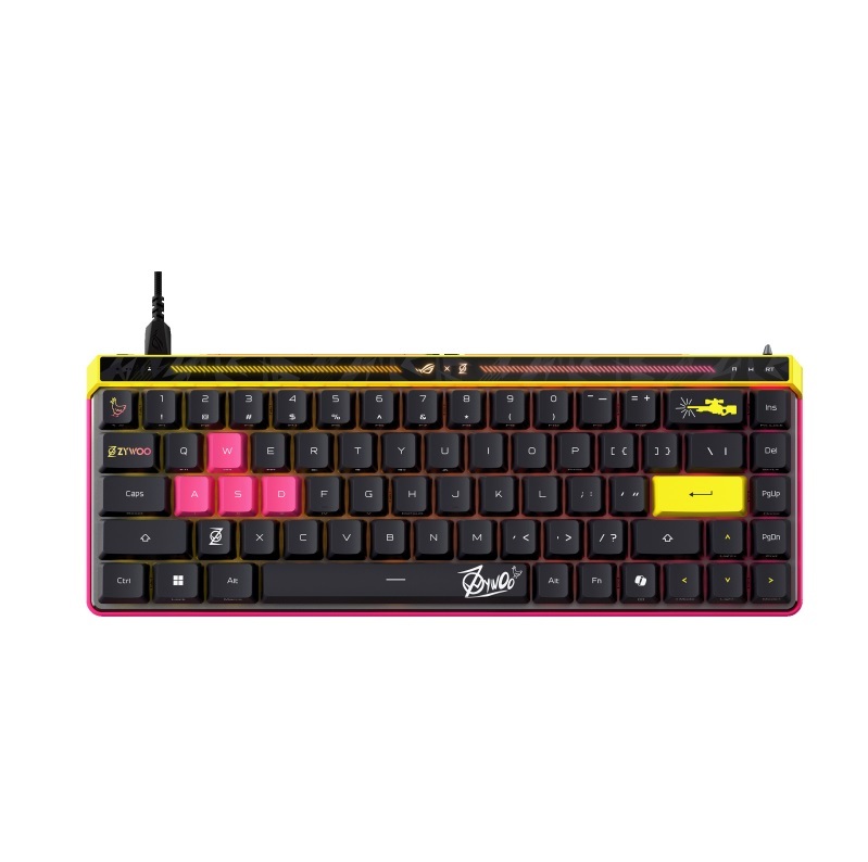 【送桌墊】米特3C數位–ASUS 華碩 ROG Falchion Ace HFX ZywOo Edition 磁軸電競鍵盤/90MP04KE-BKTA20