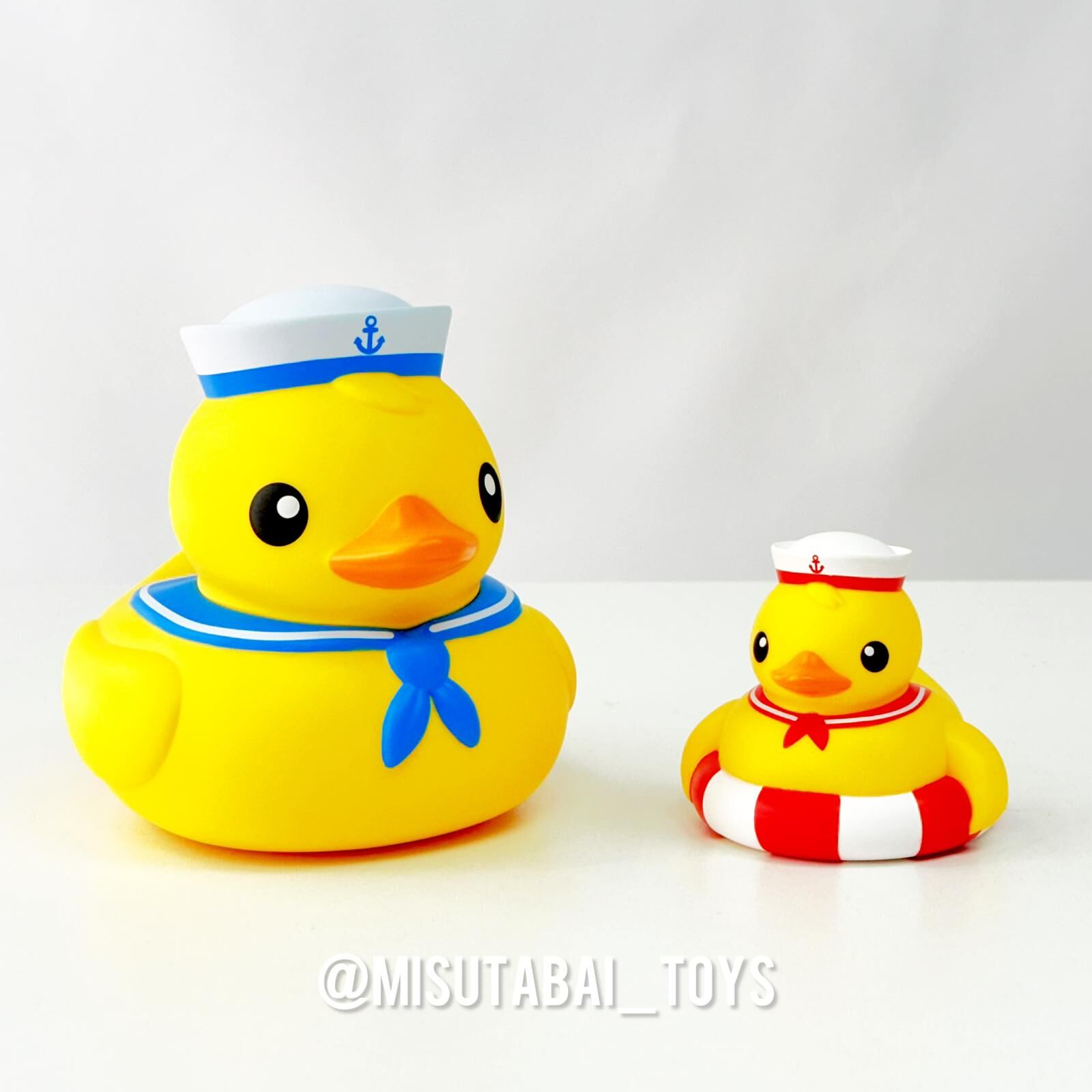 C01. Tolo Duck Vinyl Figure (Set of 2) 搪膠公仔(1套2枚)