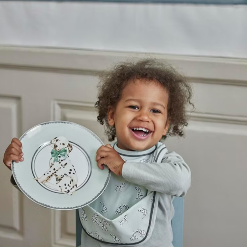 Elodie Details 防水口袋圍兜-大麥町狗寶寶(Darling Dalmatians)