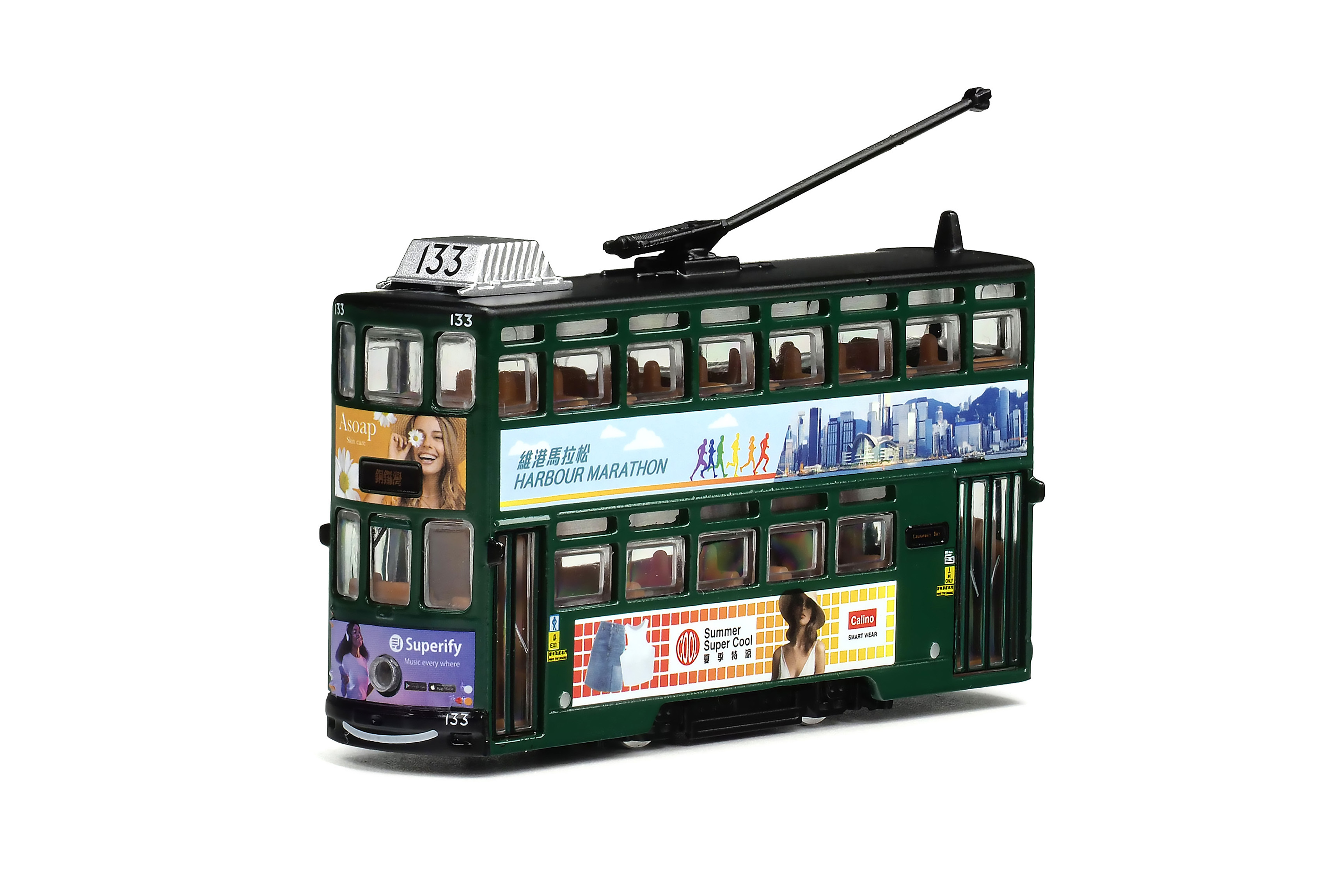 TT12006 1:120 香港電車-第七代電車 (車隊:133)