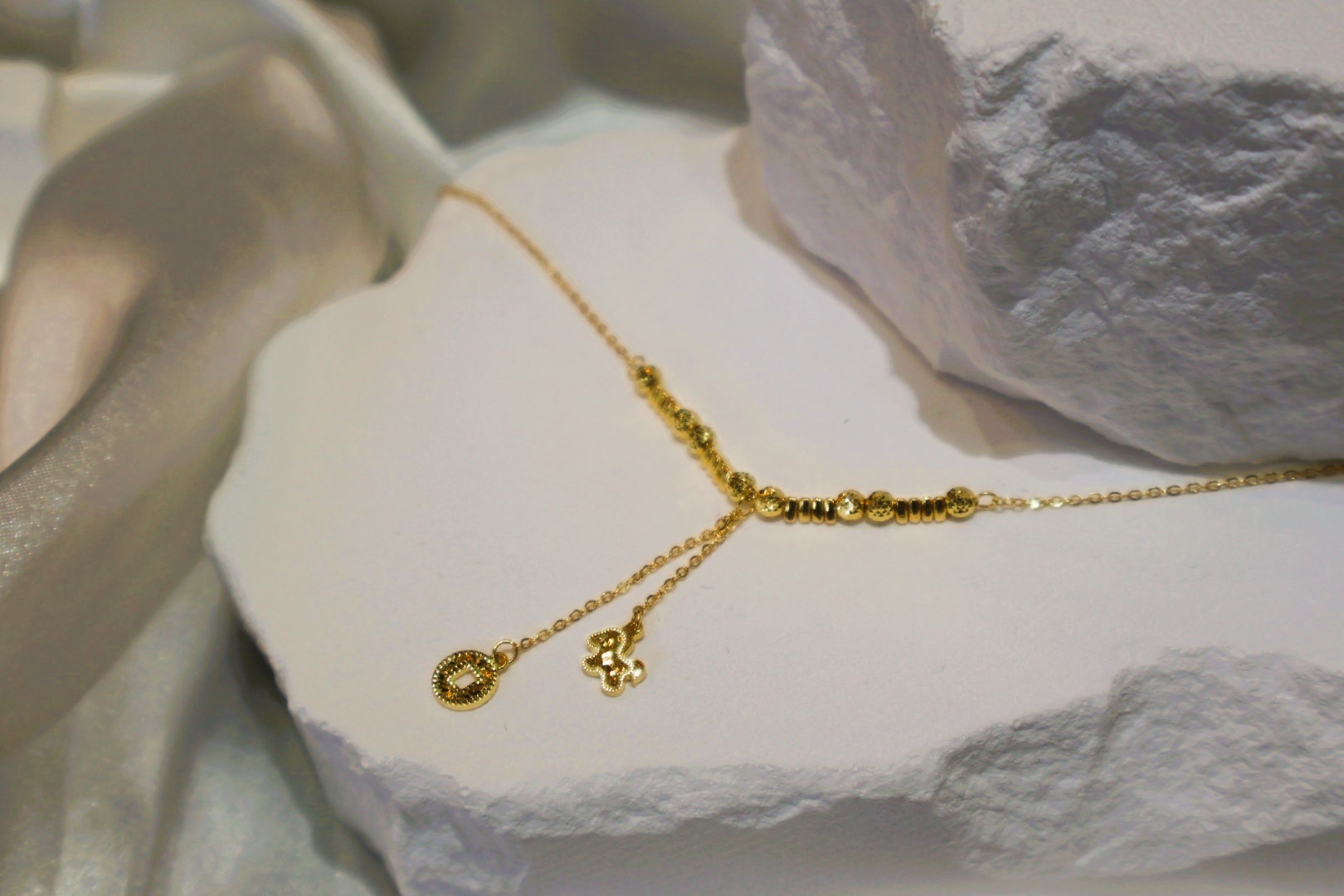 圓滿小馬項鍊｜Gold Necklace