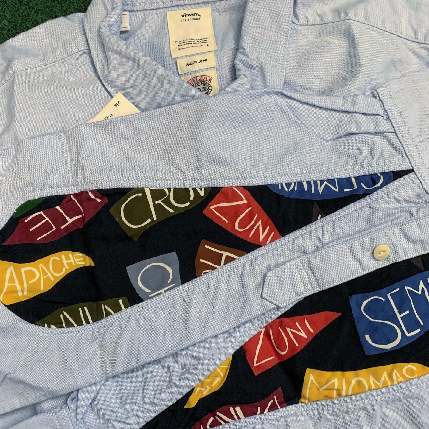 RE-STOCK: VISVIM ALBACORE LUNGTA SHIRT L/S (GIZA) - LT.BLUE SIZE 2 IN STOCK NOW (現貨發售中)