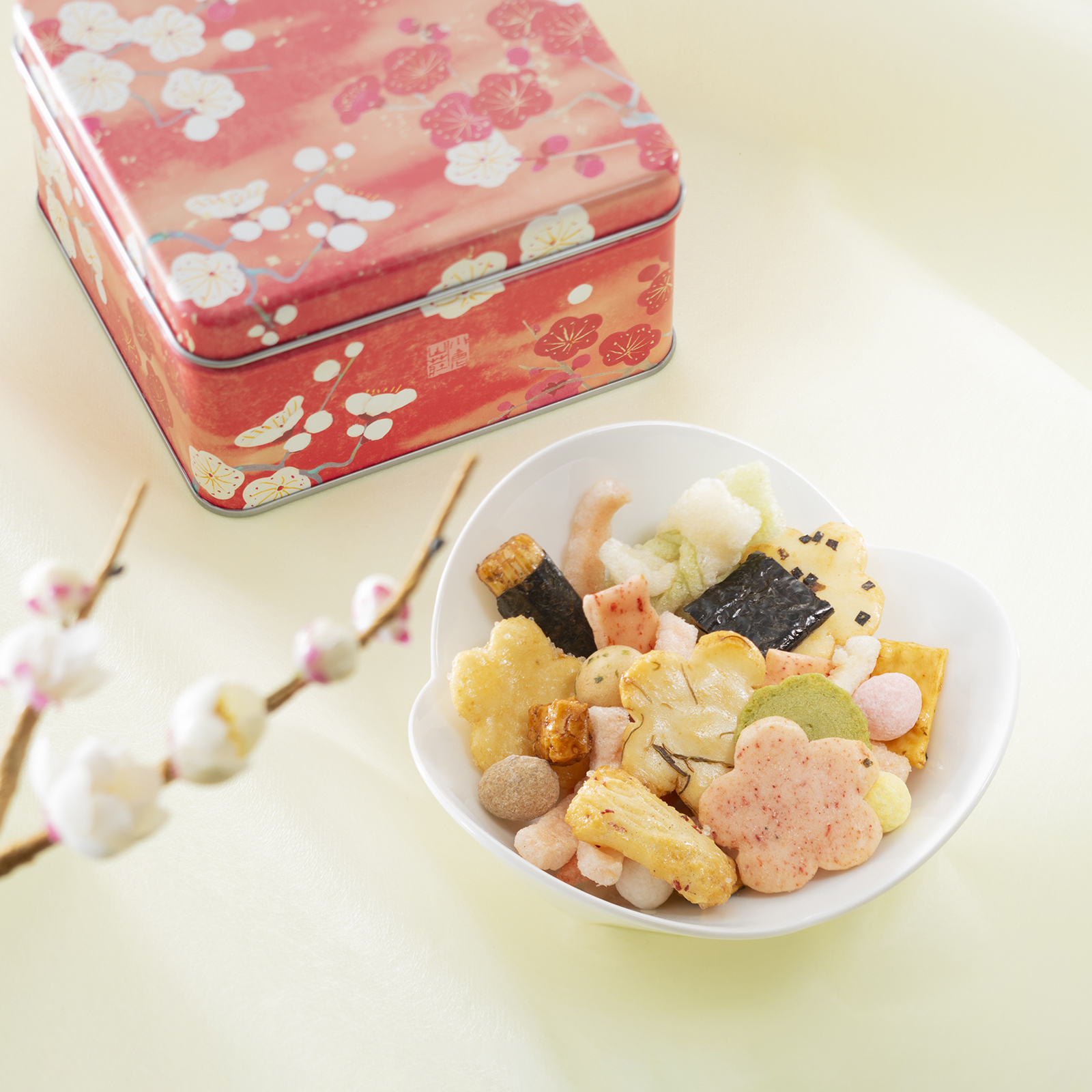 (預購商品)  小倉山莊 冬季限定 十色綜合米菓 禮盒 95g