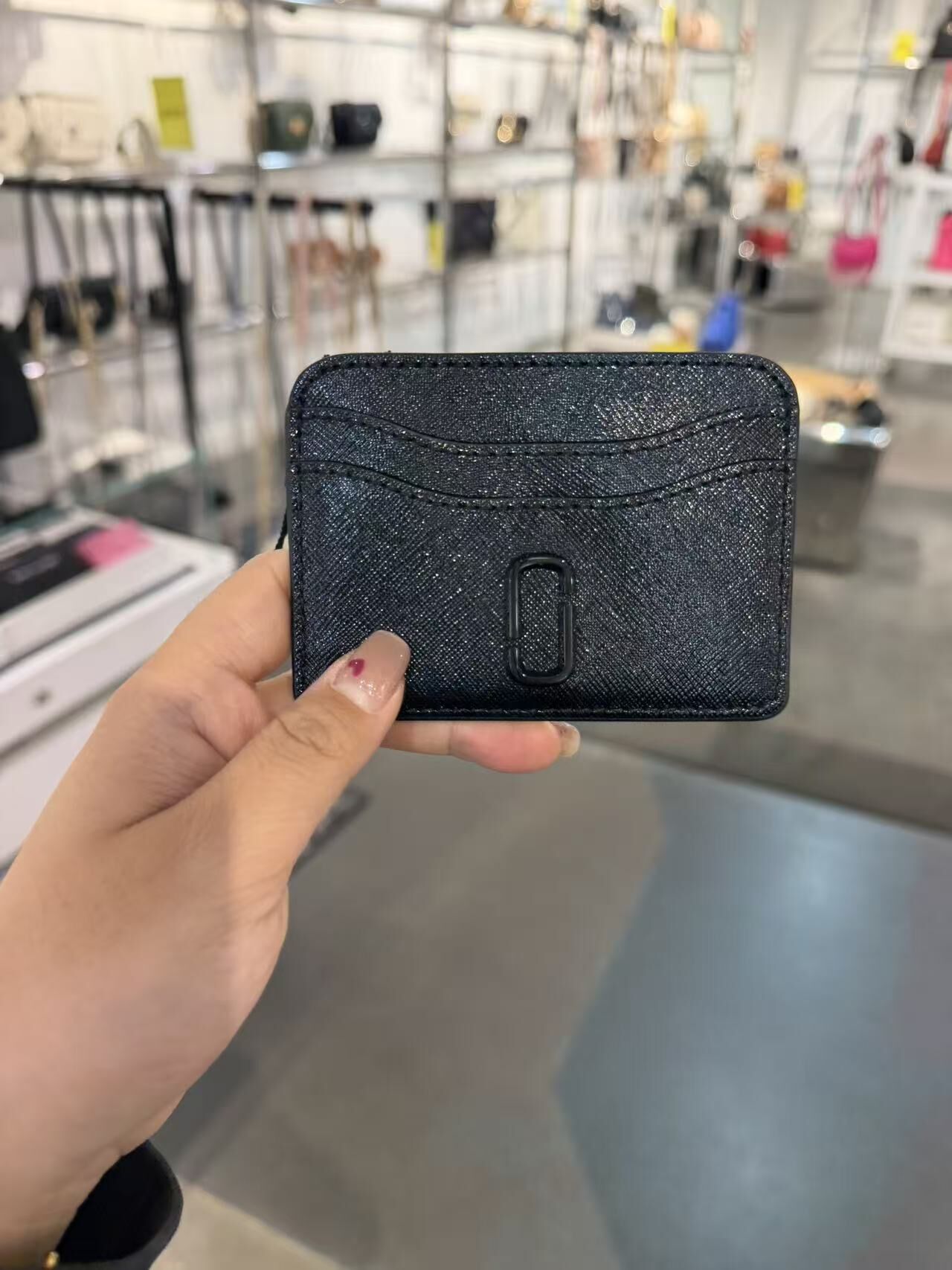 【預購】Marc Jacobs H102802 卡包(黑色)