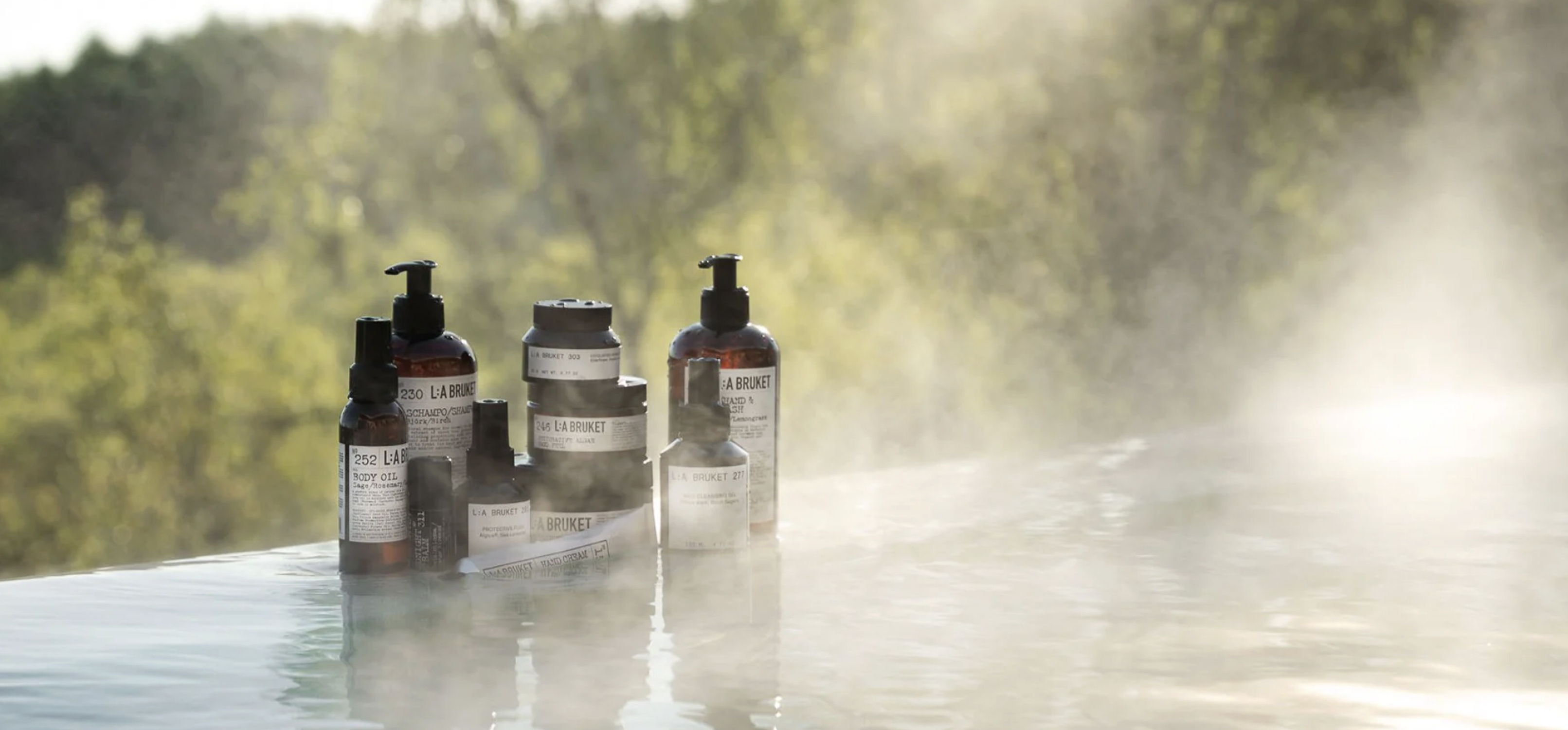 L:A BRUKET 天然成分護膚系列，呈現自然純粹質感