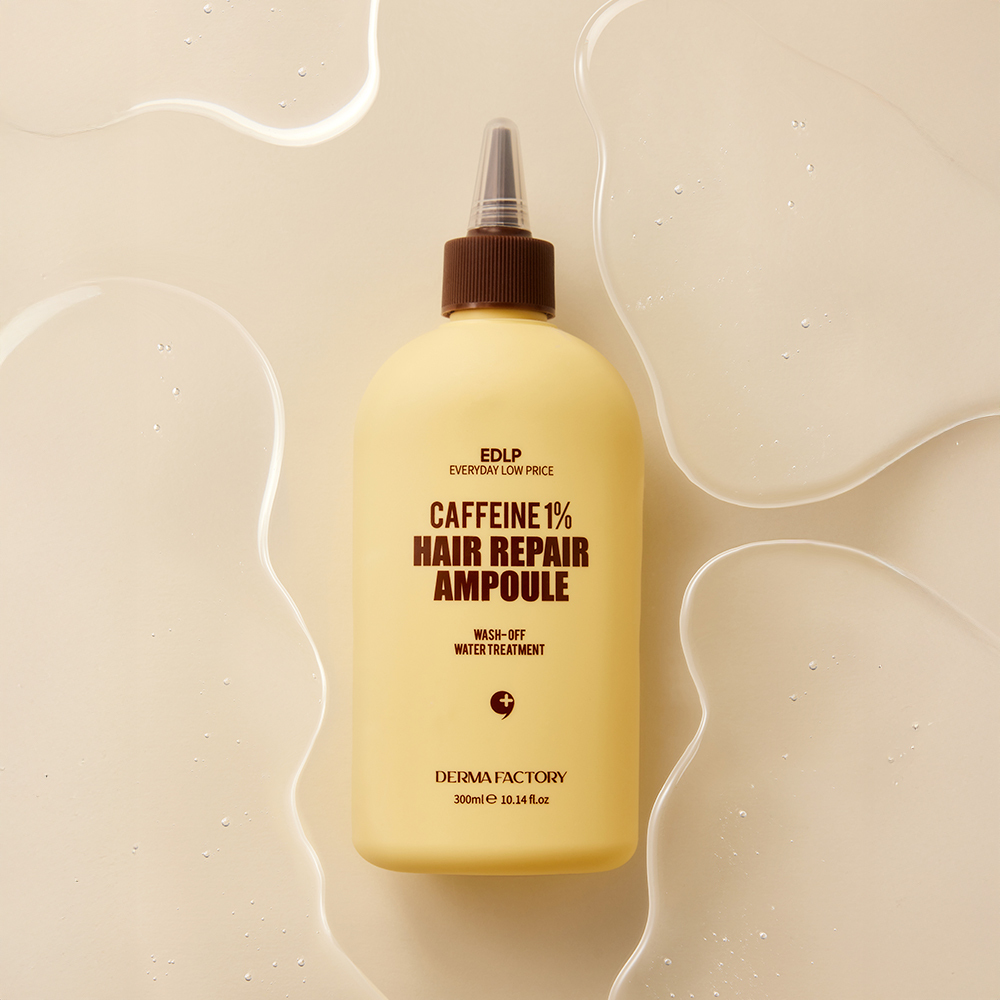 (預購商品)  韓國Derma Factory 遇水乳化極致雙效修護髮安瓶-300ml