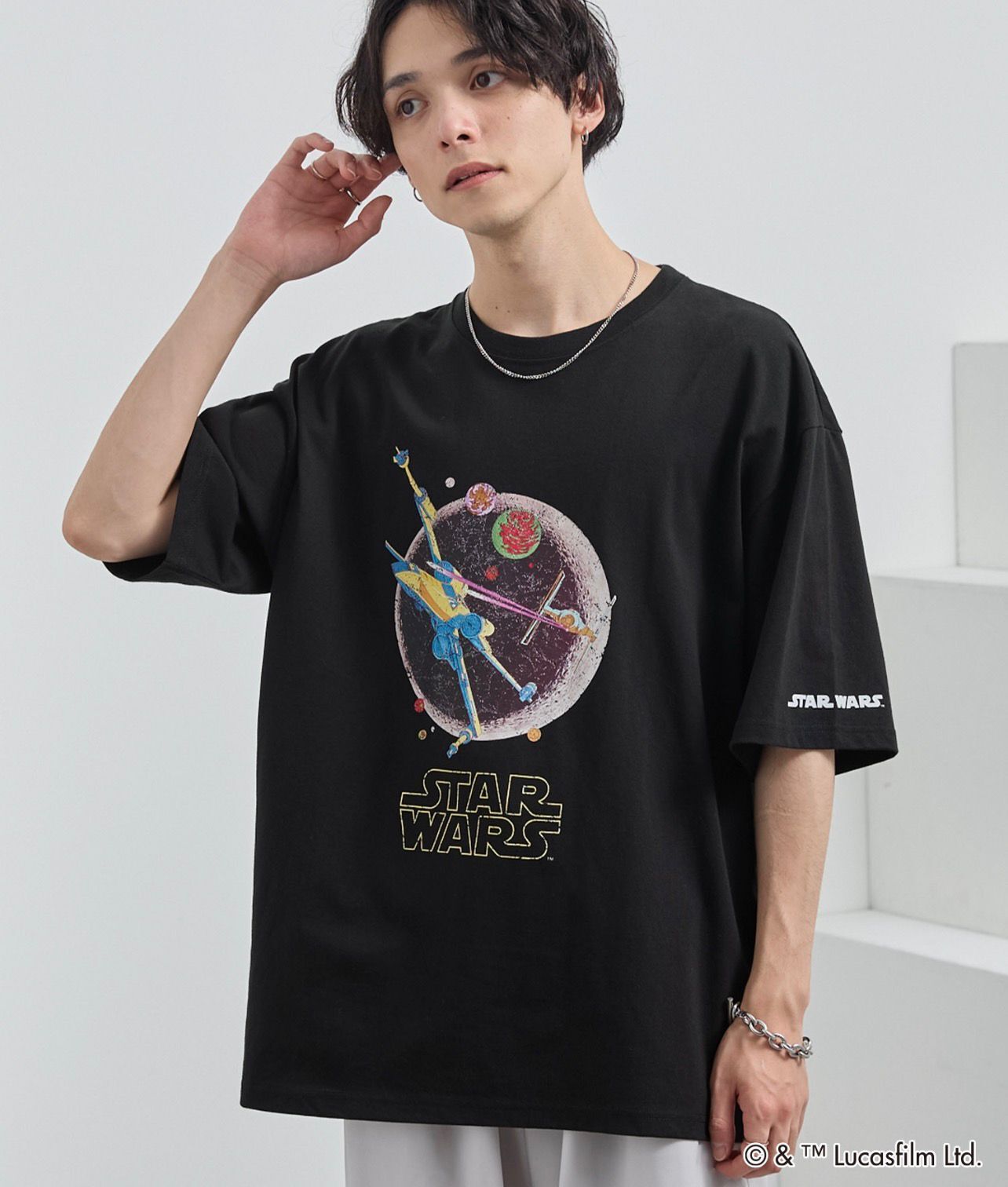 【預購】STAR WARS JN102801 復古印花短袖上衣