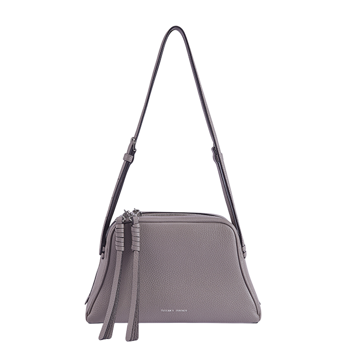 FLORENCE 皮革斜背袋