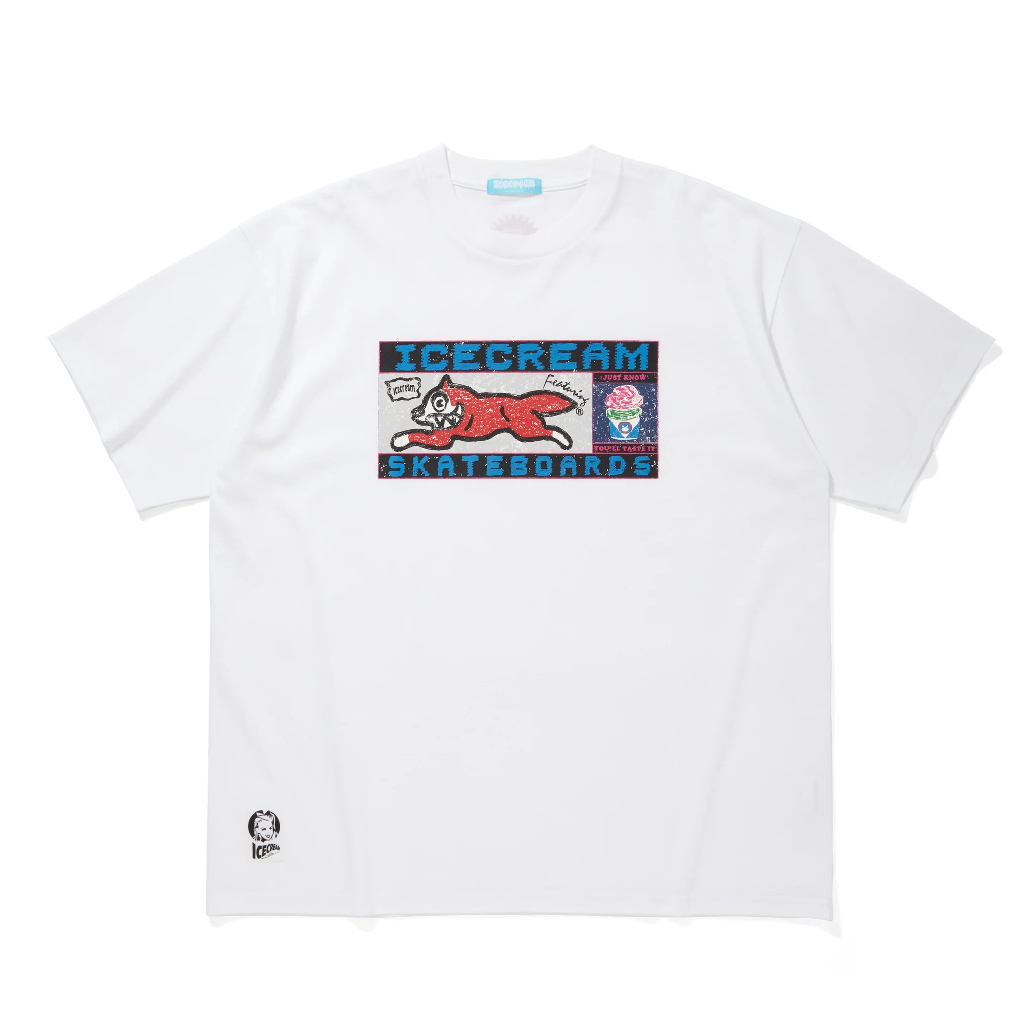 COTTON T-SHIRT ICECREAM SKATEBOARDS #2