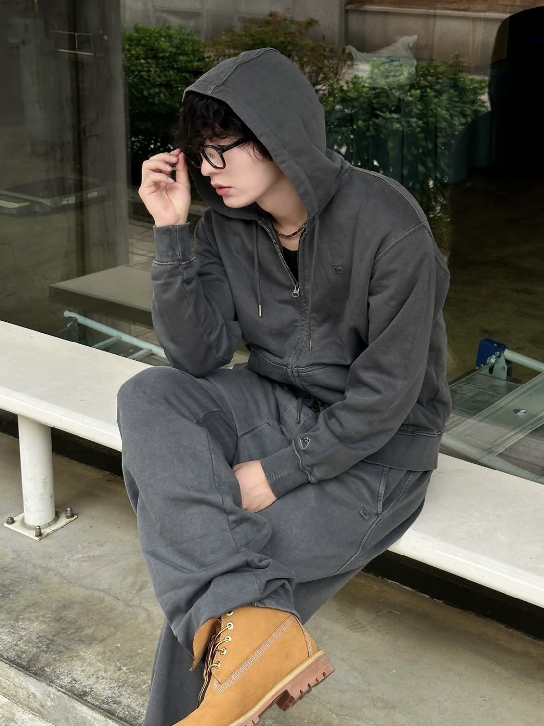 <快速出貨> LEE 水洗小標連帽外套 三色