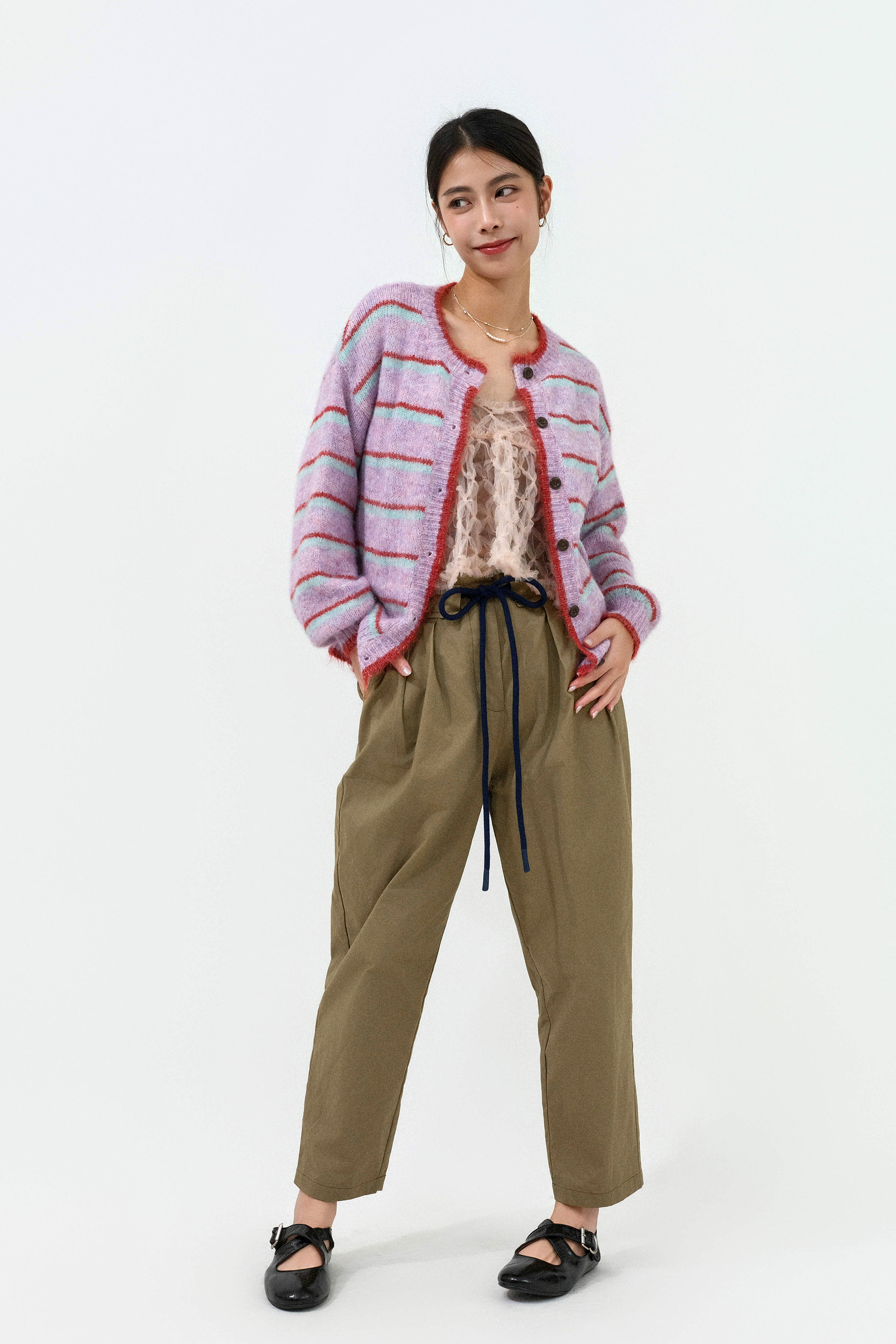 粉彩間morhair cardigan (預購產品）