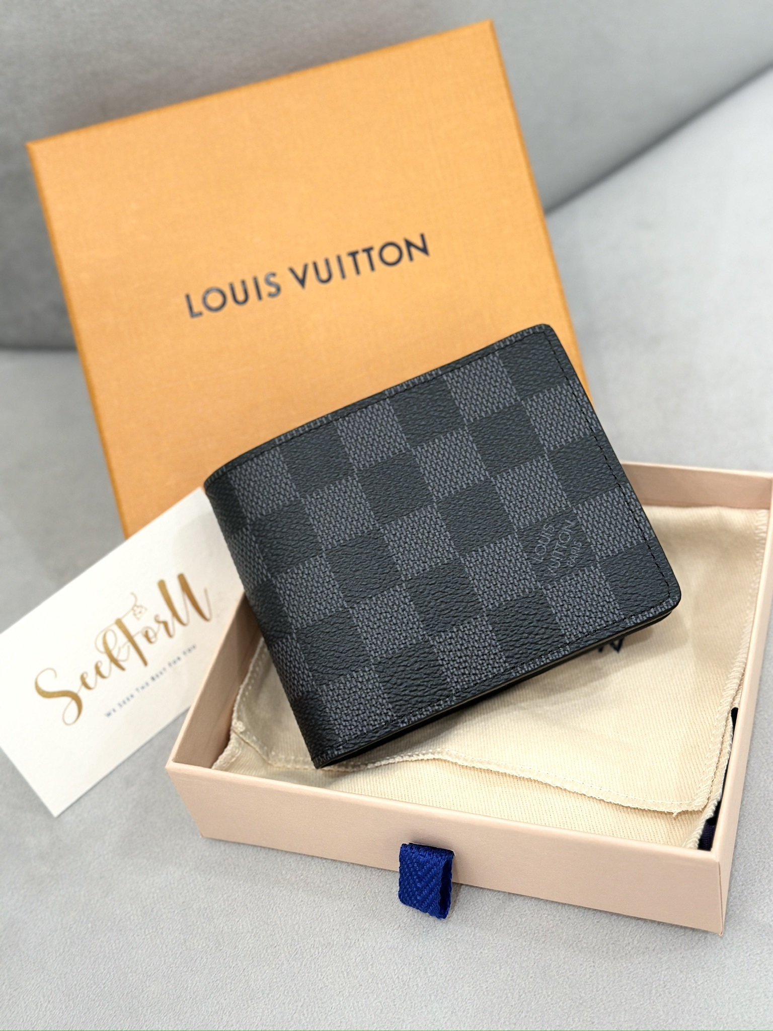 男士名牌禮物 LV Slender Wallet