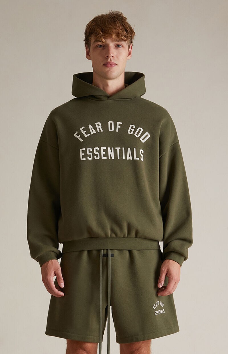 Fear of God ESSENTIALS Military Fleece Hoodie