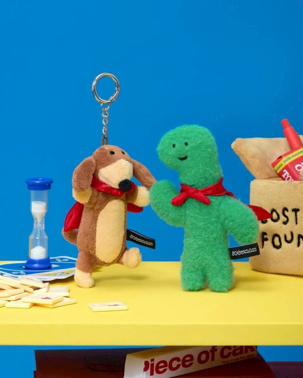 <正版授權>Joguman 超人兄弟黨 鑰匙圈 玩偶公仔 停車號碼牌 購物袋 牙刷架 地毯