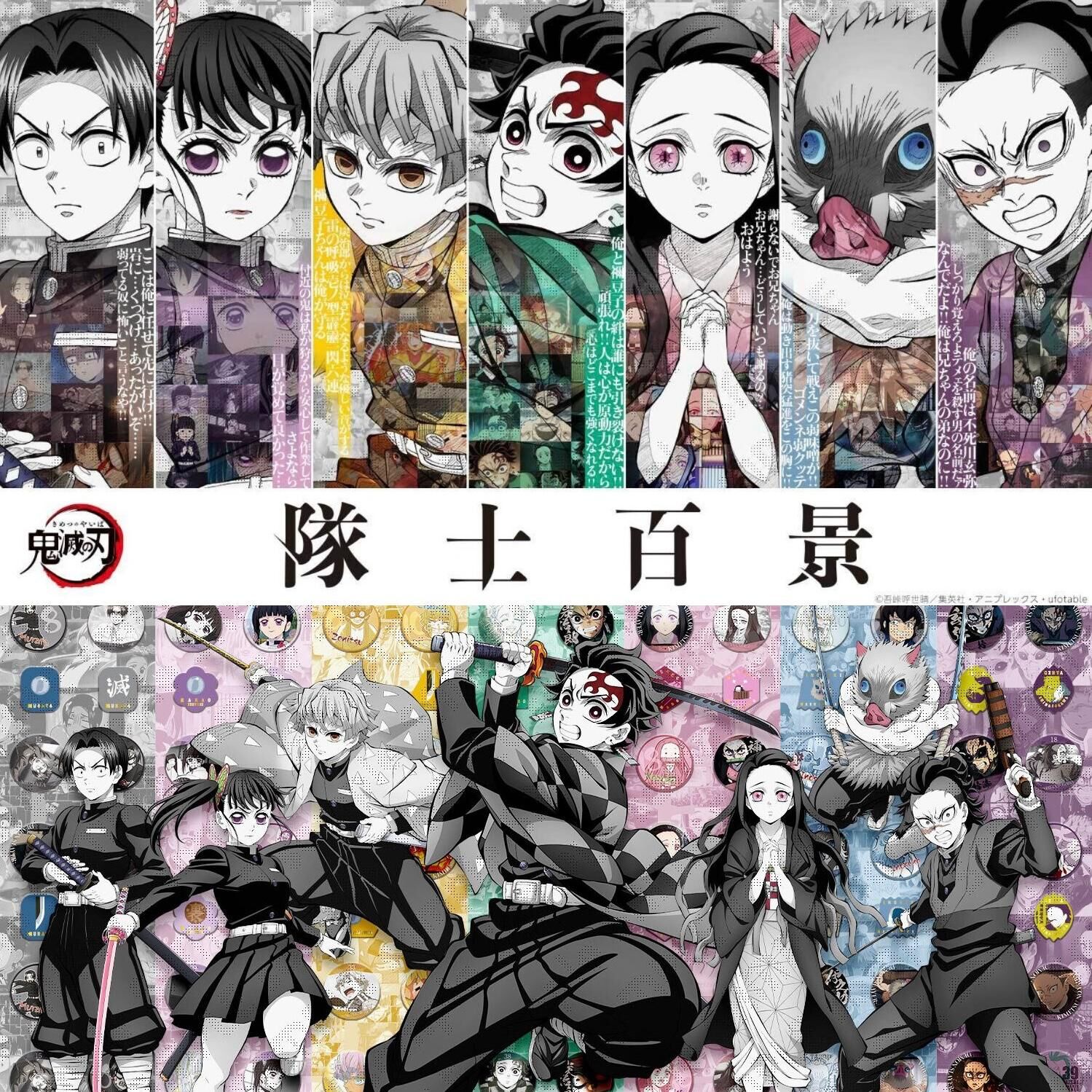 預訂) 日本鬼滅之刃隊士百景系列商品