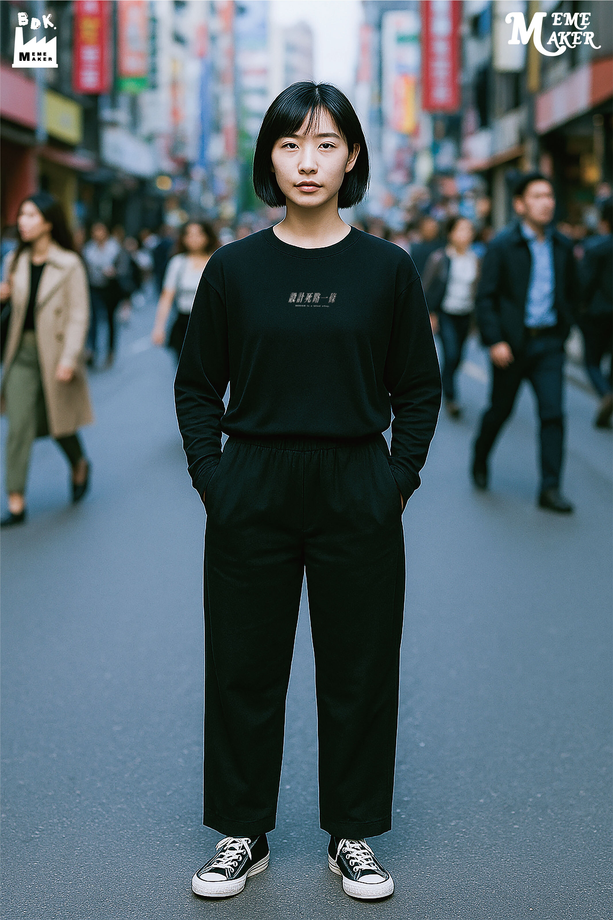 BDK.製造 - 設計死路一條 - 薄長T〈BDK2507〉