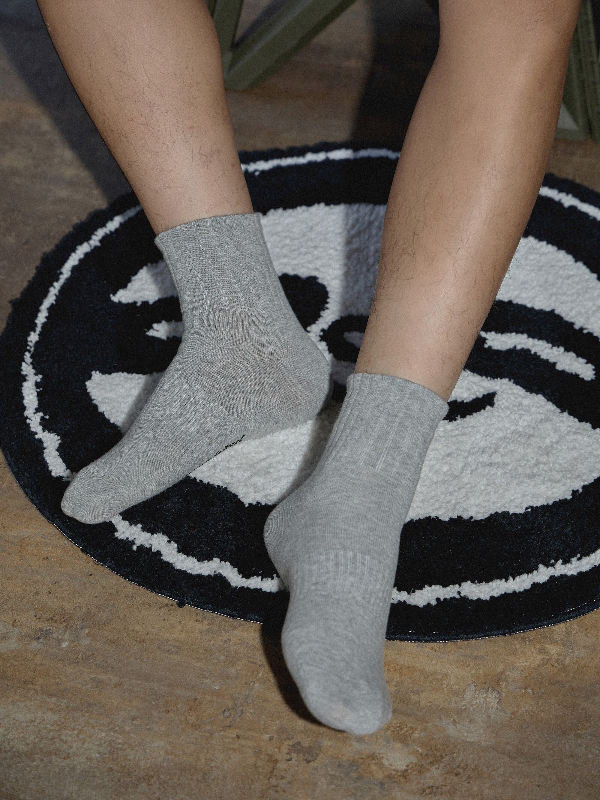 加厚素色短筒襪(21色)