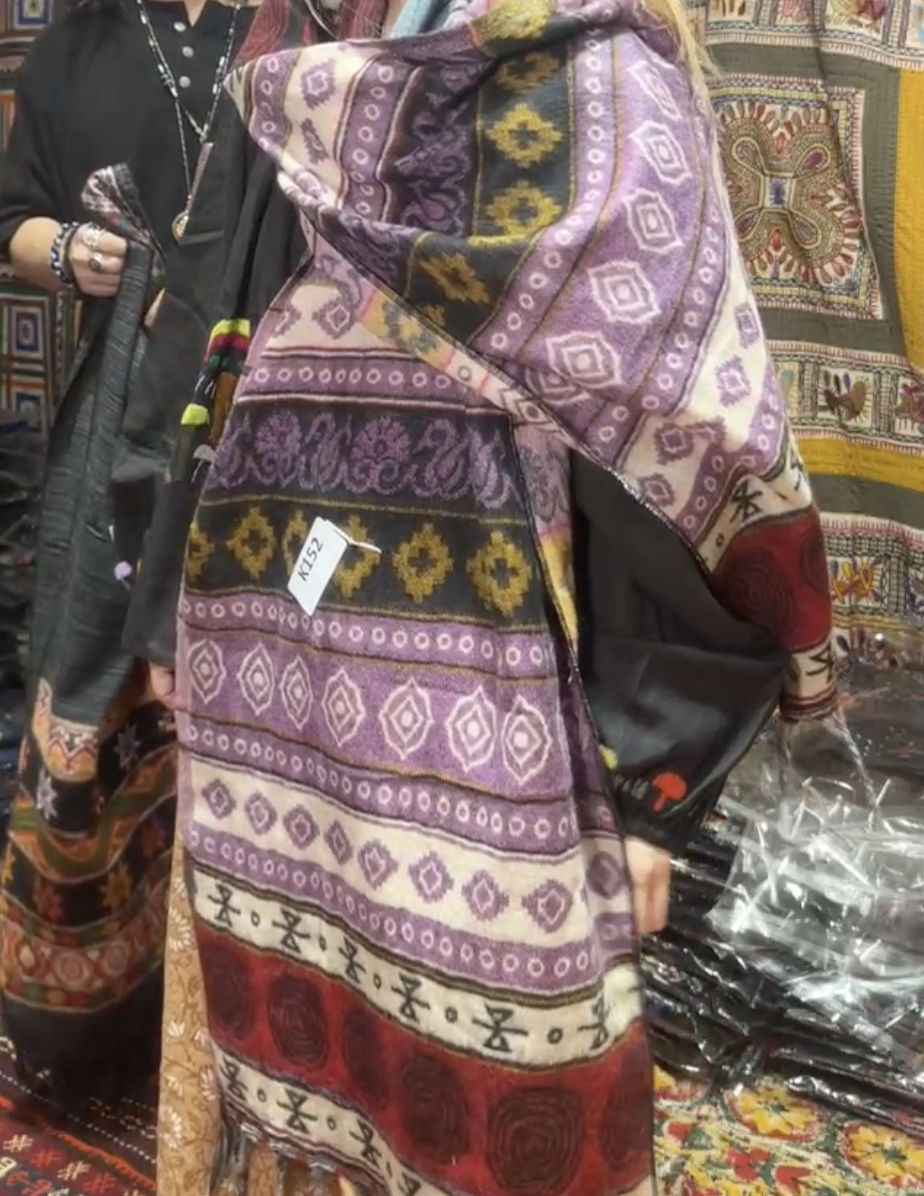 [訂貨] (印度直送 大約3-5星期) Macrame Scarf - K152 (1027live)