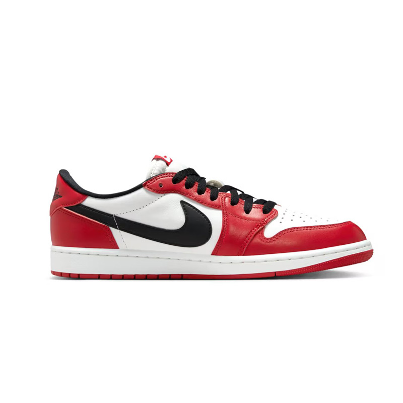 Air Jordan 1 Low OG "Chicago" 2025 芝加哥公牛 黑紅白 男鞋 HQ6998-600 [現貨商品]
