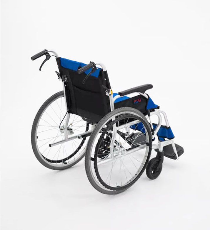 均佳 日本MIKI 鋁合金輪椅CK-1 (22吋大輪) 坐得住系列(會員獨享價$11200)