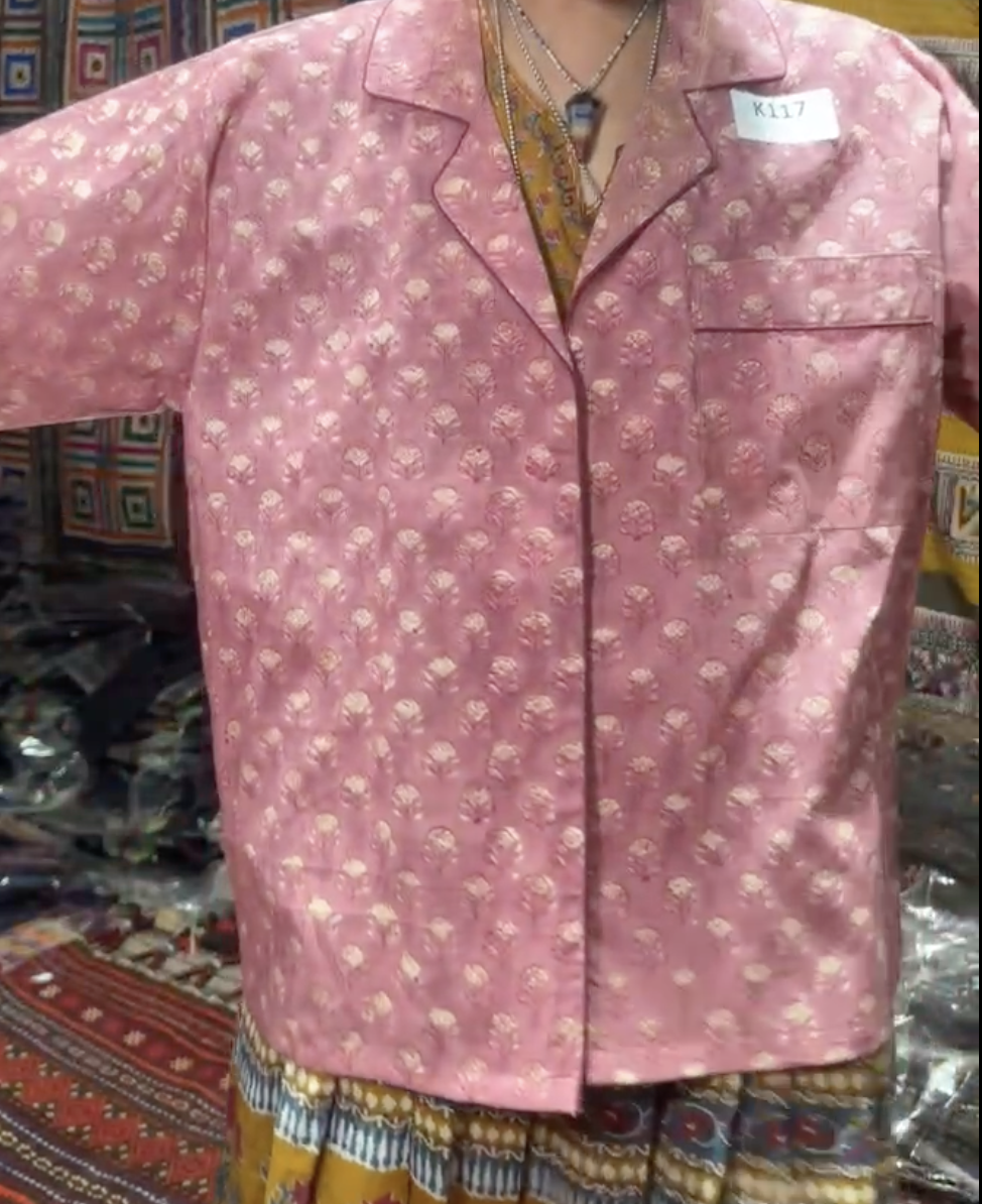 *[訂貨]印度直送大約3-5星期* Pajamas   K117 (1027live)