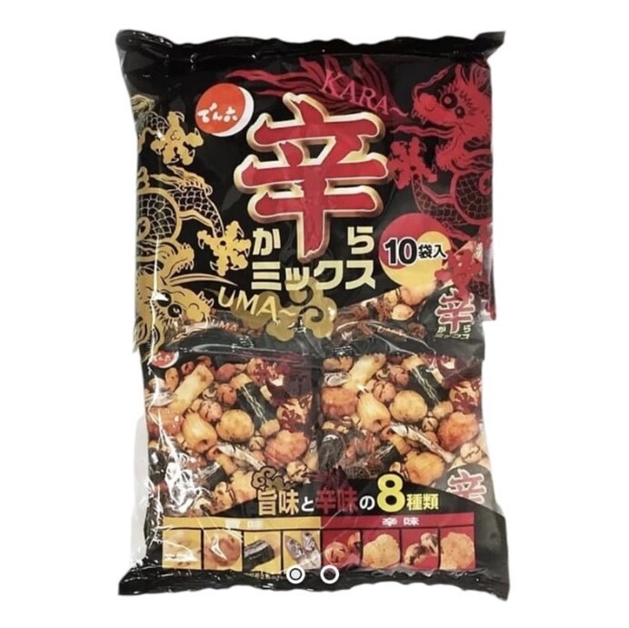 天六辣味什錦豆果子10小袋入(260g)