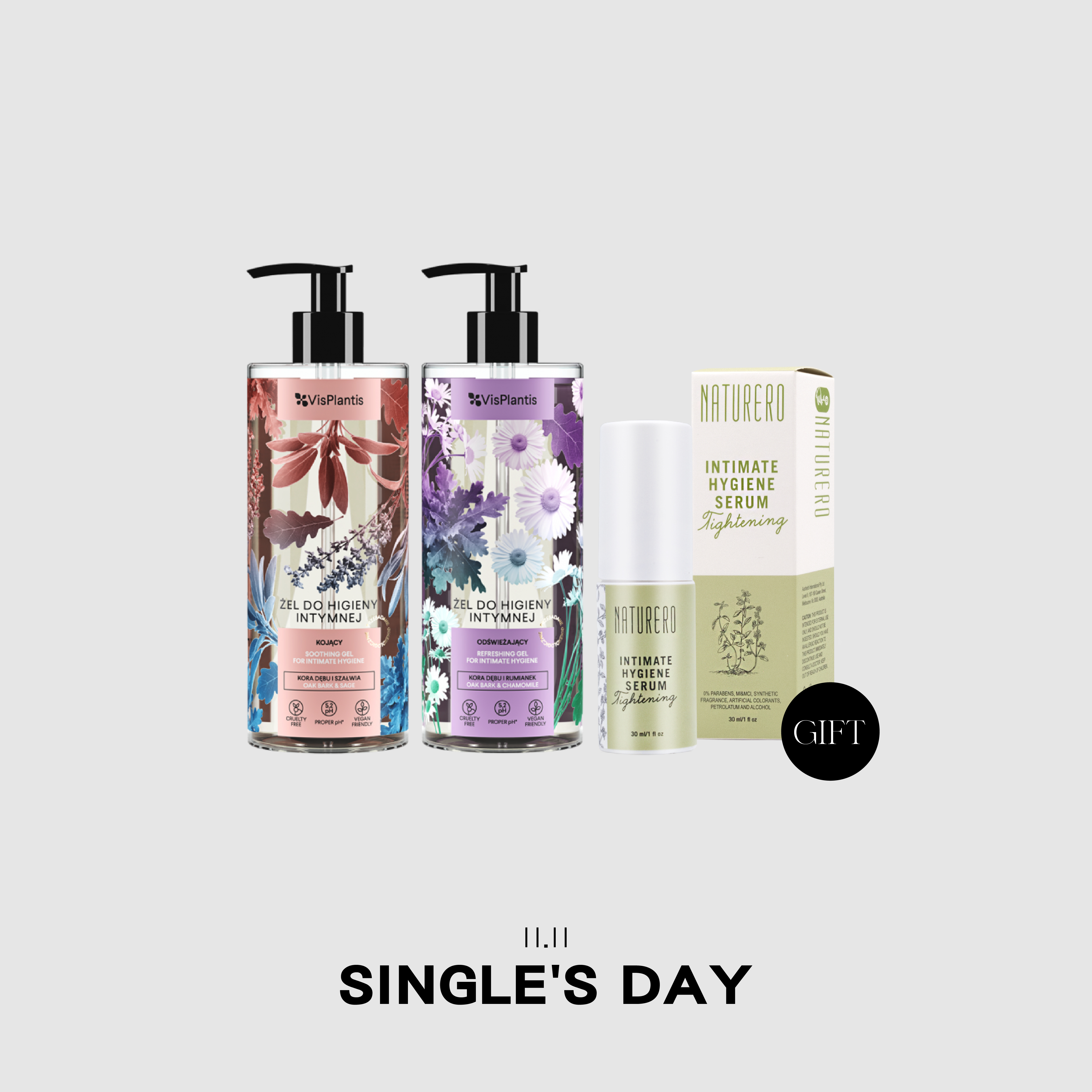 私密潔膚露 300ml 2入 贈 超感緊緻私密精華30ML*1