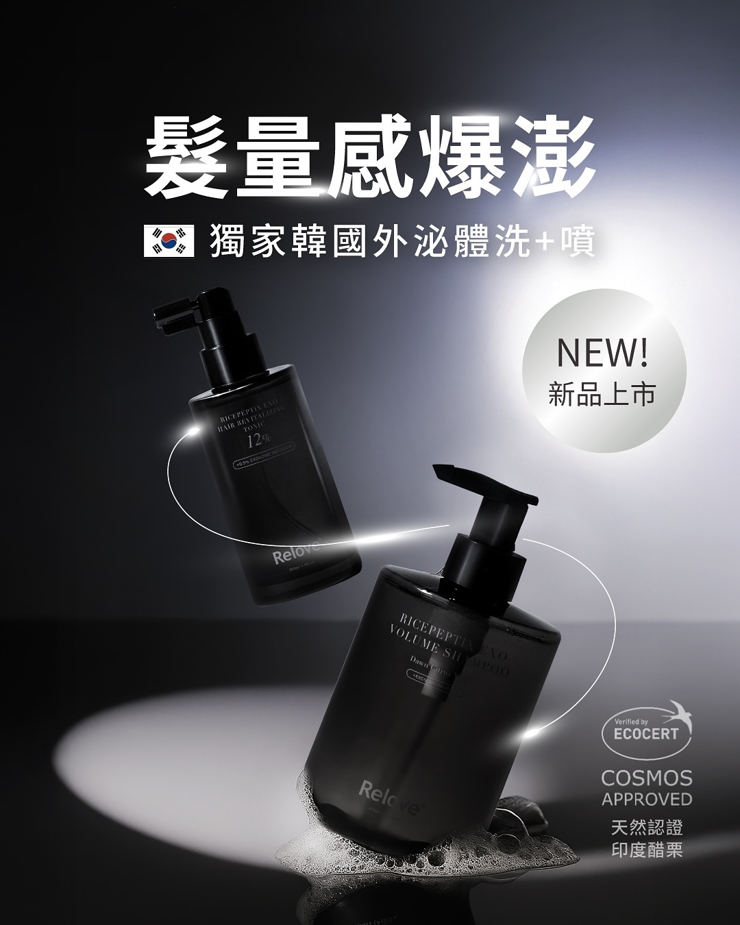 黑泌肽外用系列洗髮精