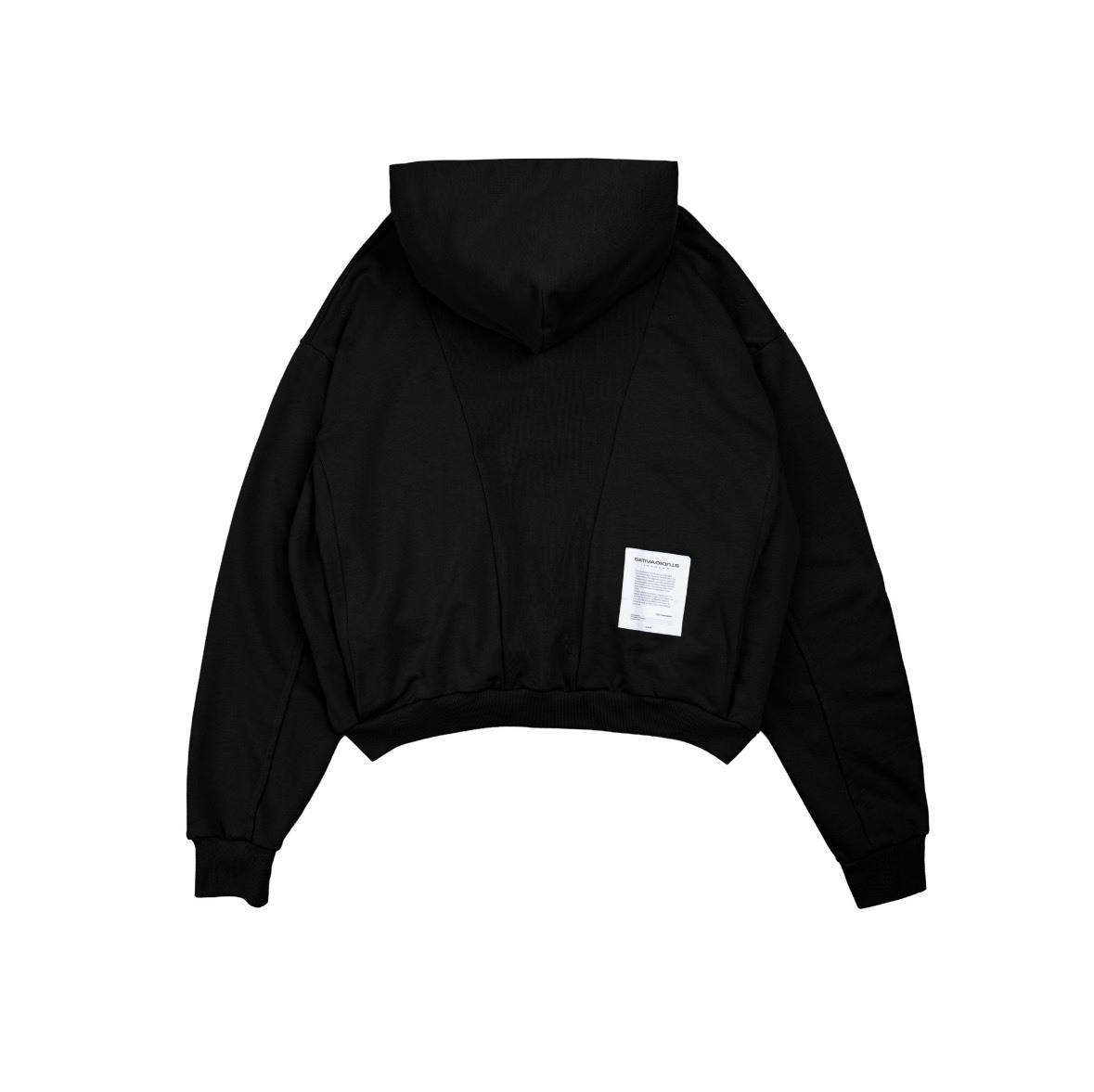 GF-02 “Streetism” Hoodie Jacket - Black