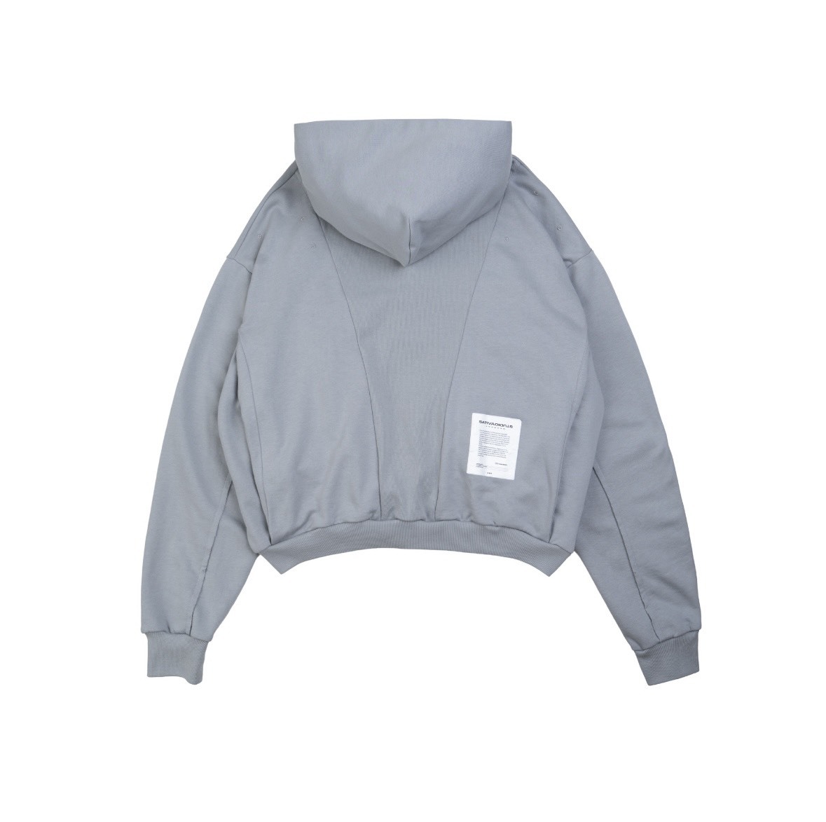 GF-02 “Streetism” Hoodie Jacket - Grey