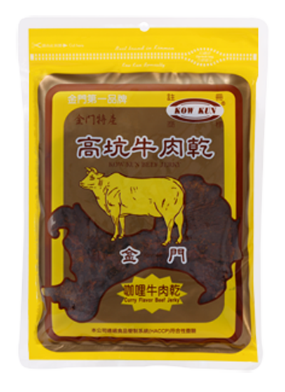 高坑- 咖哩牛肉乾170g