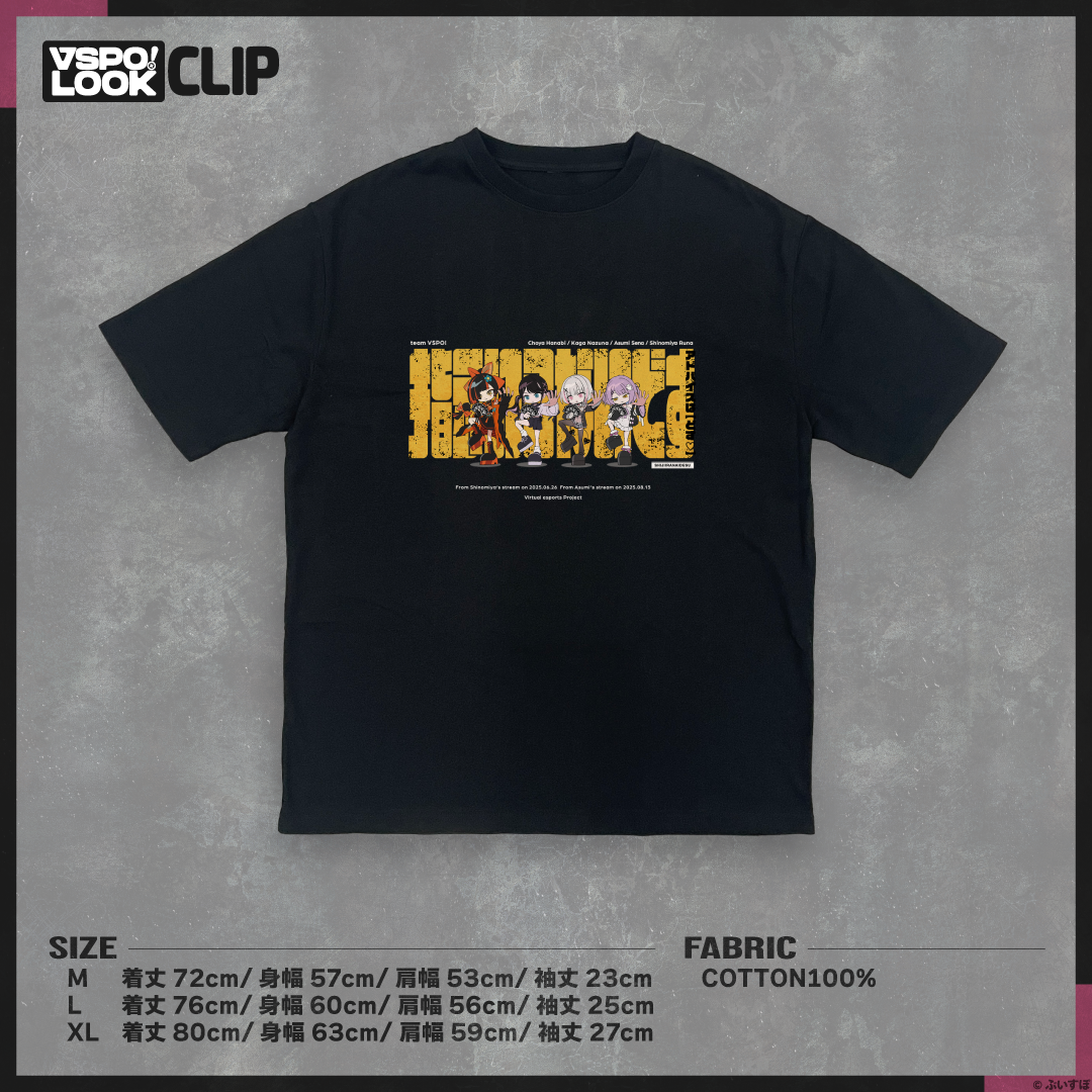 「ACG.GO」「預購」VSPO! LOOK CLIP 指示いらないですTEE