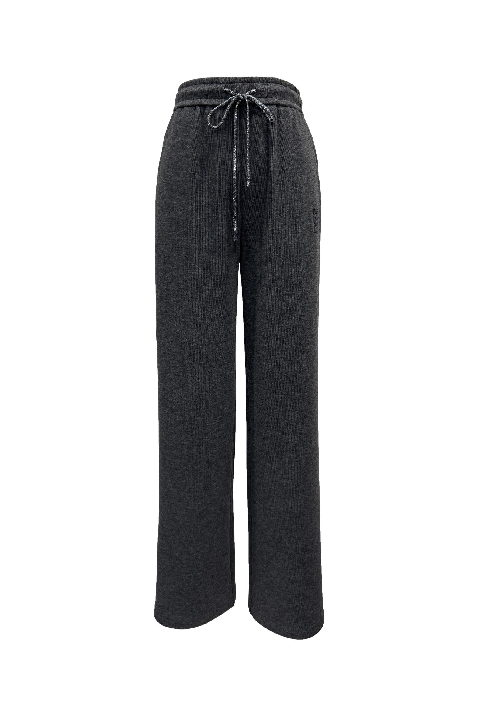 BE15165B1 暮色緩行針織抽繩直筒長褲