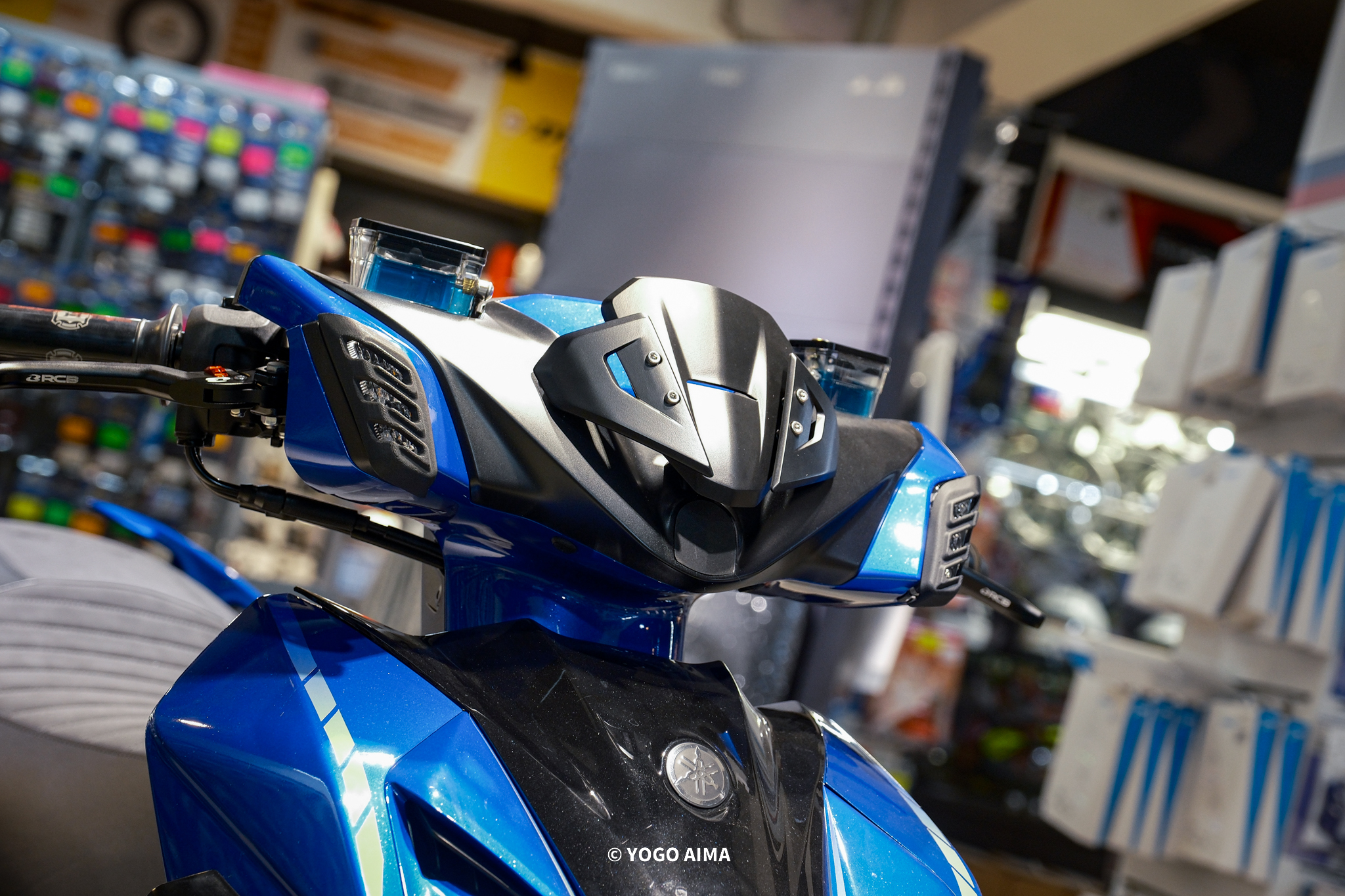 APEXX 七代勁戰改裝品 造型導流風鏡