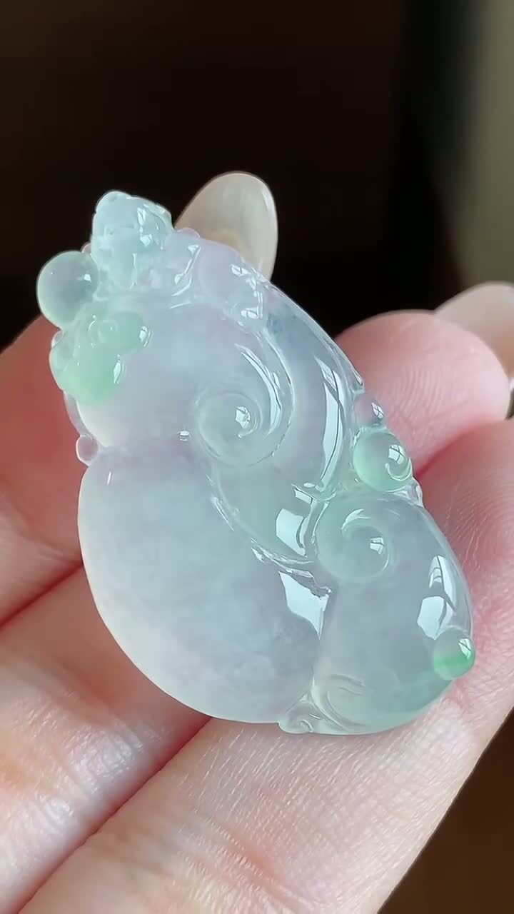 翡翠冰飄綠如意,天然翡翠A玉, 緬甸玉, Jade, Jadeite