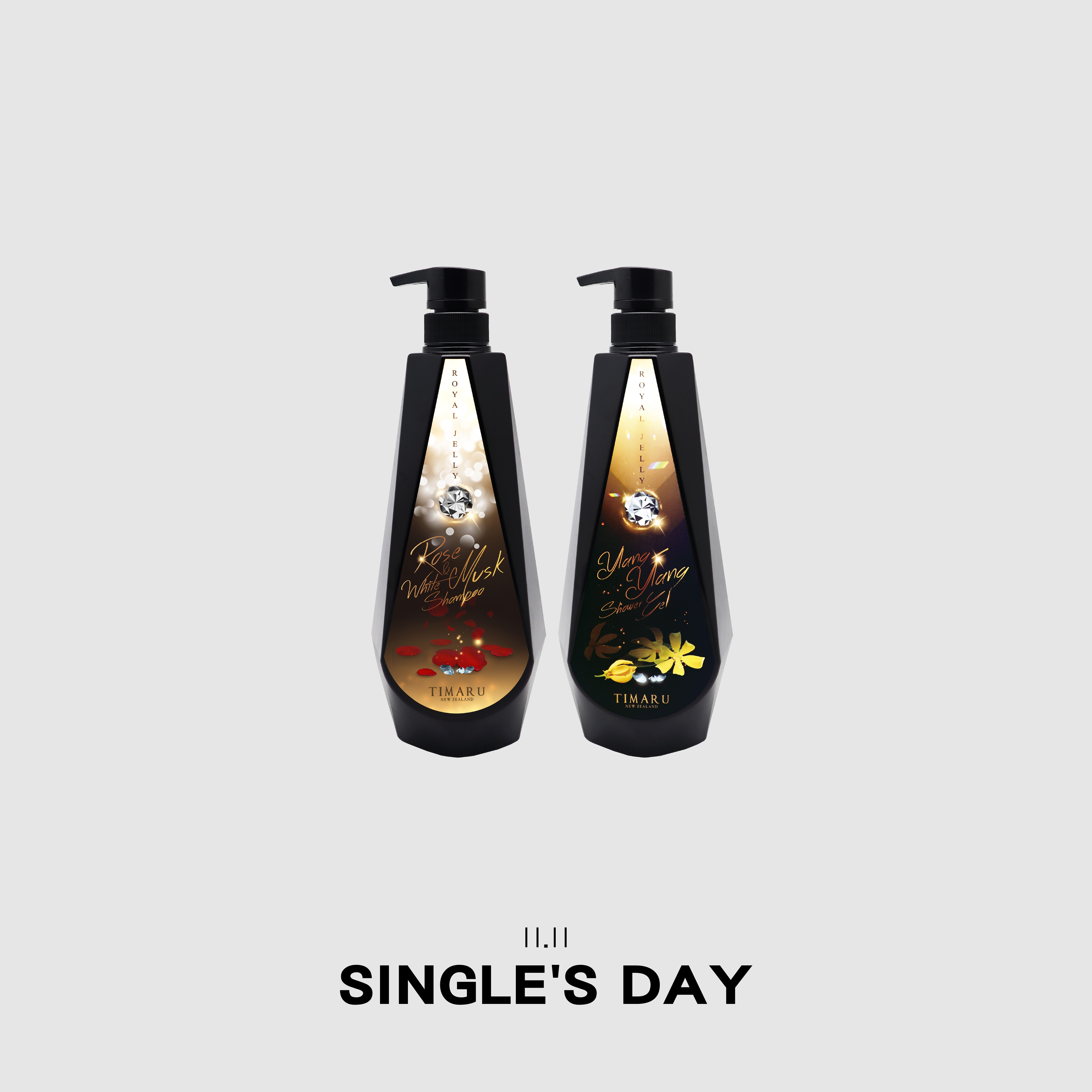 Timaru 堤瑪露 皇家蜂王洗髮沐浴1000ml 2入