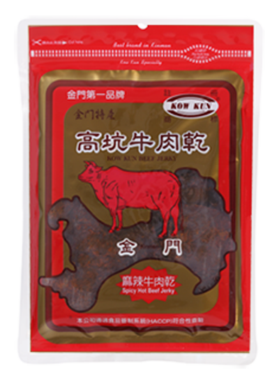 高坑- 麻辣牛肉乾170g