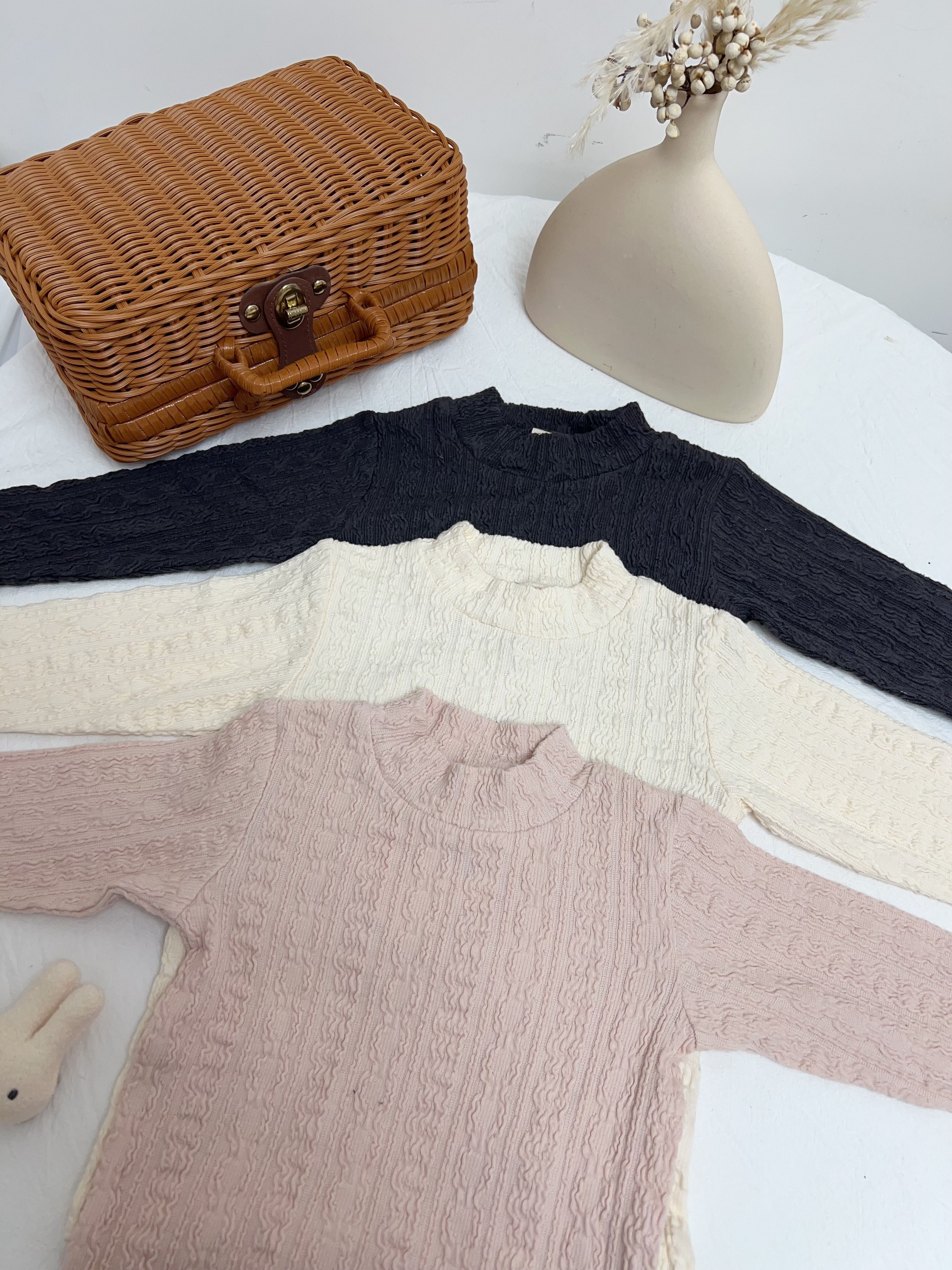 𝐂𝐨𝐧𝐨𝐜𝐨/𝐍𝐢𝐜𝐨 𝐑𝐢𝐭𝐨 螺旋紋打底上衣