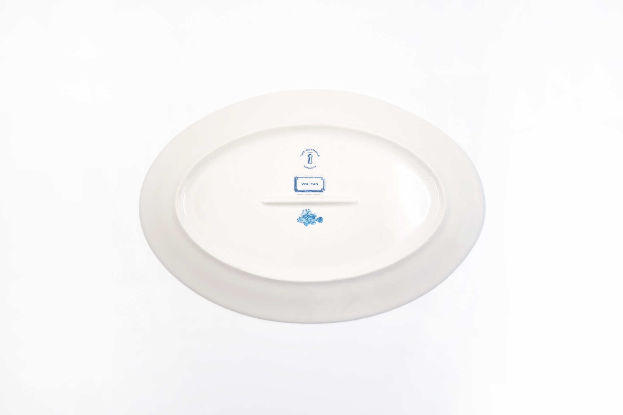 KEYHOLE｜Ombre Ocean  - VOLITAN -Oval Plate