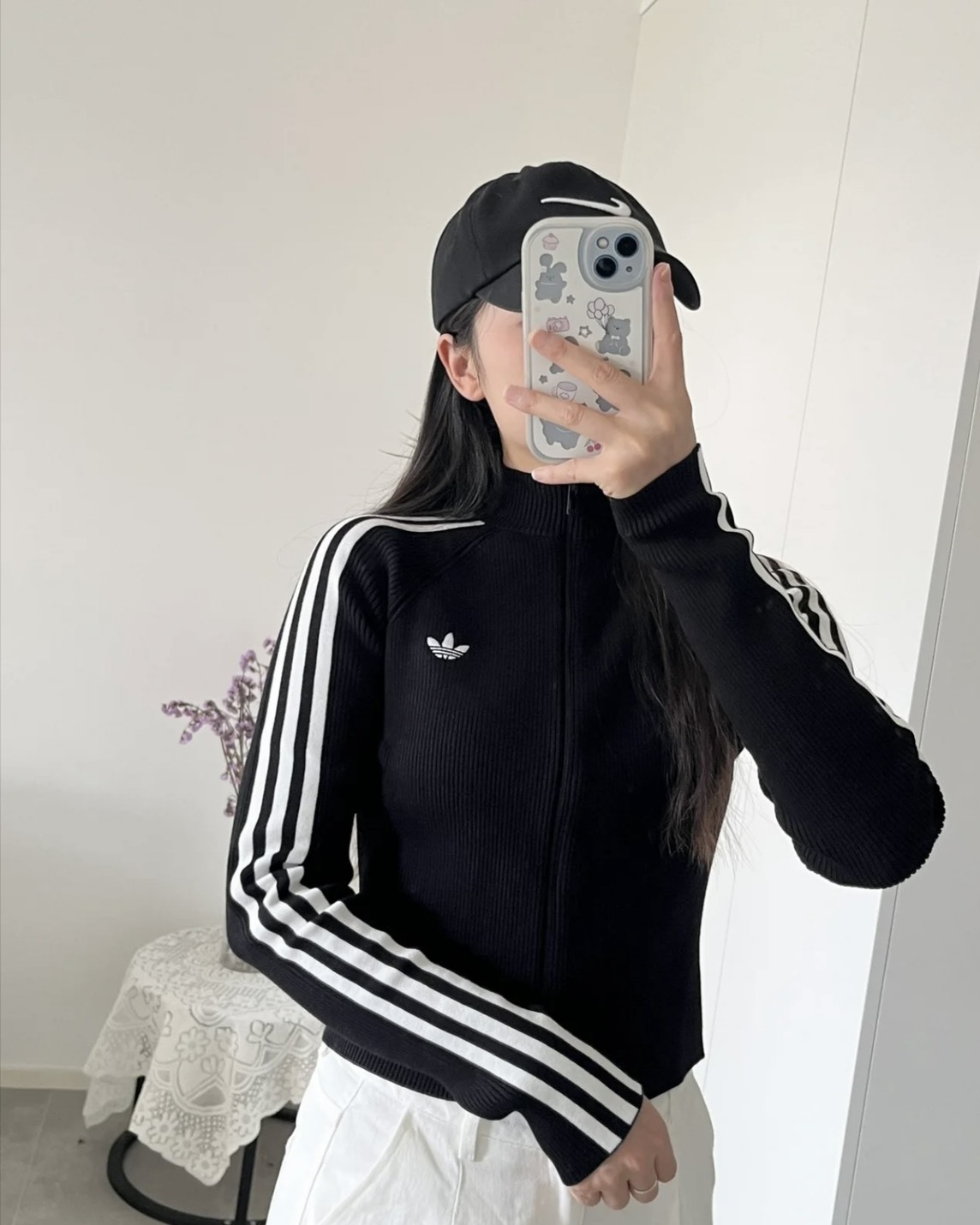 【預購】ADIDAS ORIGINALS 立領針織外套 黑色 JY2597