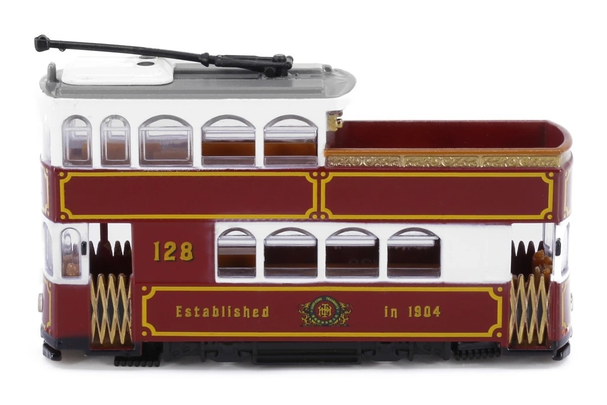 [預訂] Tiny 城市 115 合金車仔 - 紅色古典電車 #128