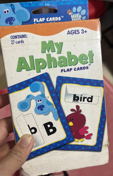 清货 my alphabet flash card （没有盒子）