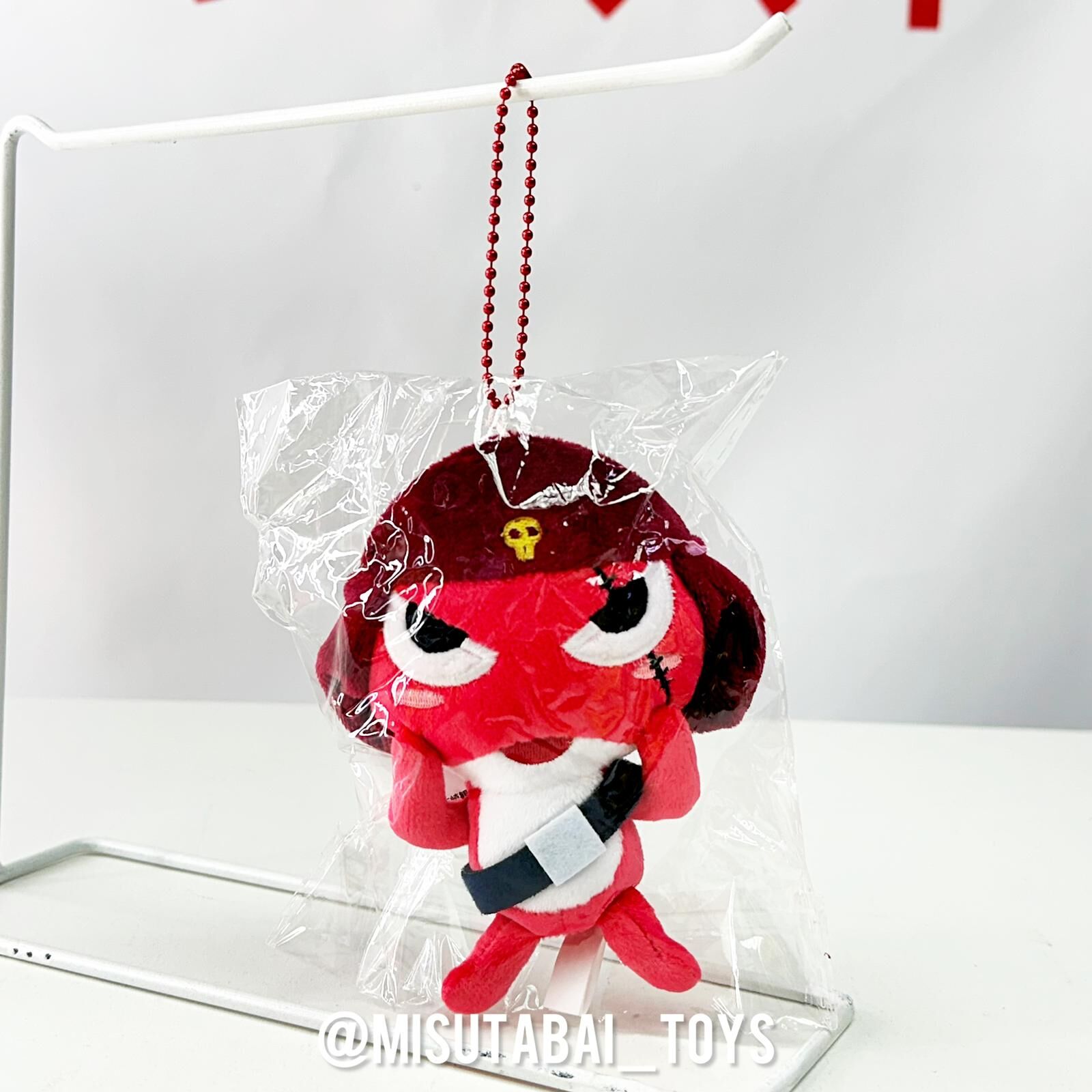 Keroro Plush Keychain (Giroro) 11cm